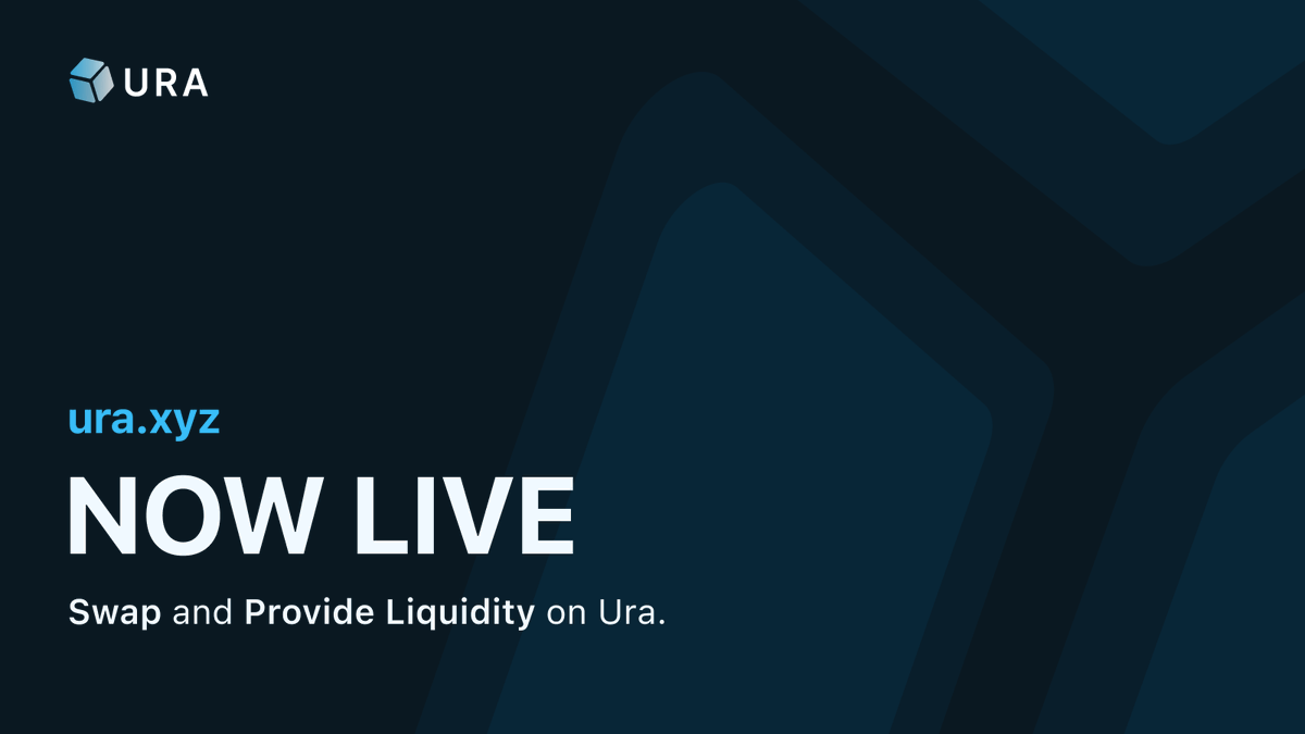 Ura | The Terra Community DEX, now LIVE! tweet media