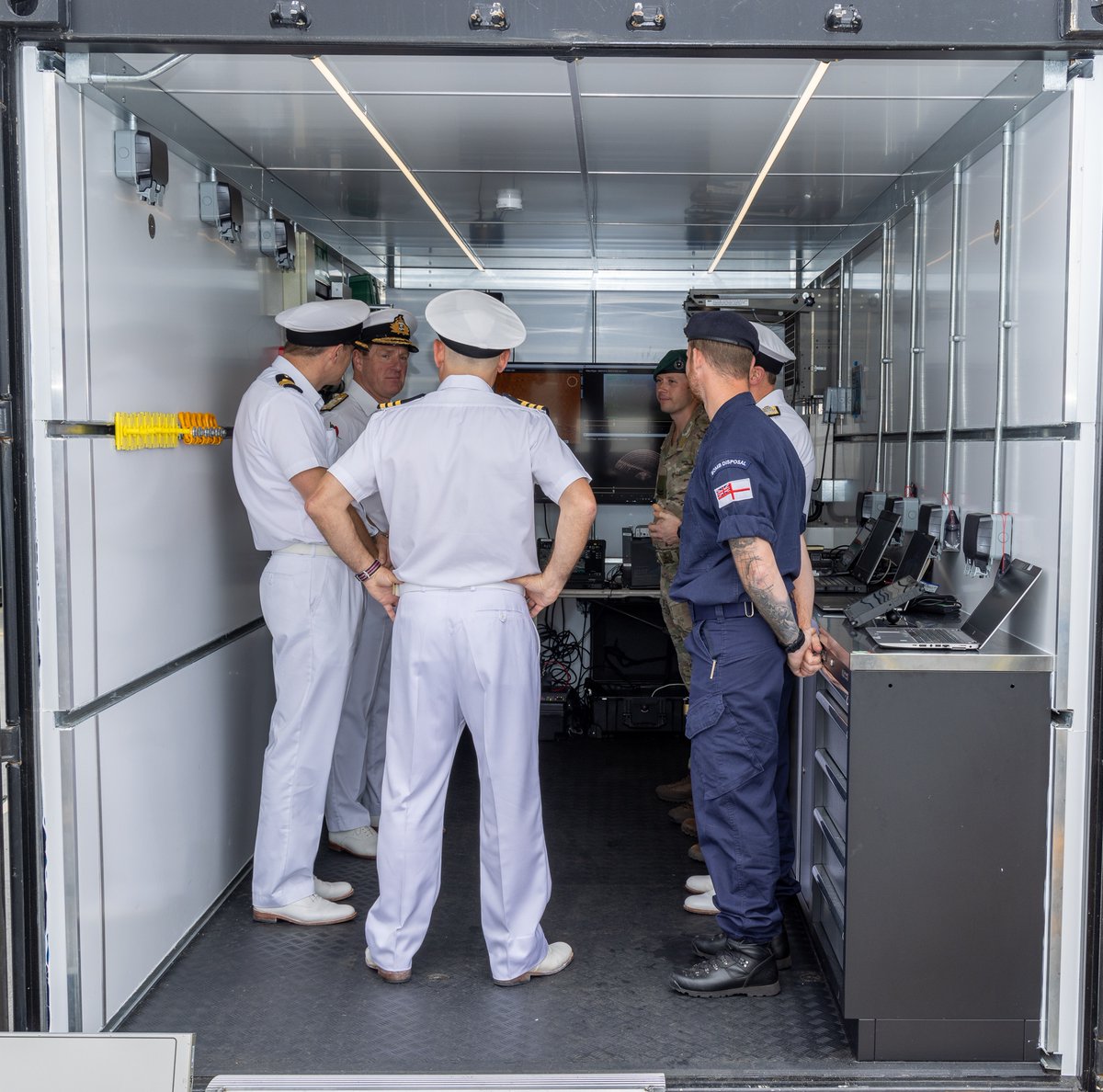 Navy Lookout (@navylookout) on Twitter photo .<a href="/HMS_Tamar/">HMS Tamar</a> participates in #AUKUS 🇬🇧🇦🇺🇺🇸 exercise off Australia testing new equipment for protection of critical underwater infrastructure.
Also the first test of 2 x Persistent Operational Deployment Systems (PODS) - containerised ROVs and UUVs and portable operations centre. .<a href="/HMS_Tamar/">HMS Tamar</a> participates in #AUKUS 🇬🇧🇦🇺🇺🇸 exercise off Australia testing new equipment for protection of critical underwater infrastructure.
Also the first test of 2 x Persistent Operational Deployment Systems (PODS) - containerised ROVs and UUVs and portable operations centre.