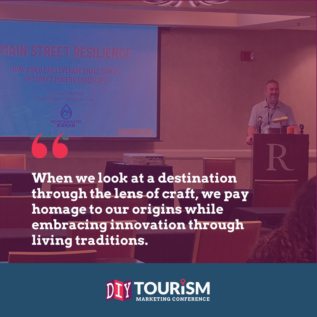 With video, you can dig deeper into a destination. You can get that different perspective through video that's not usually given. 

#DIY2023 #VideoMarketing #TourismMarketing