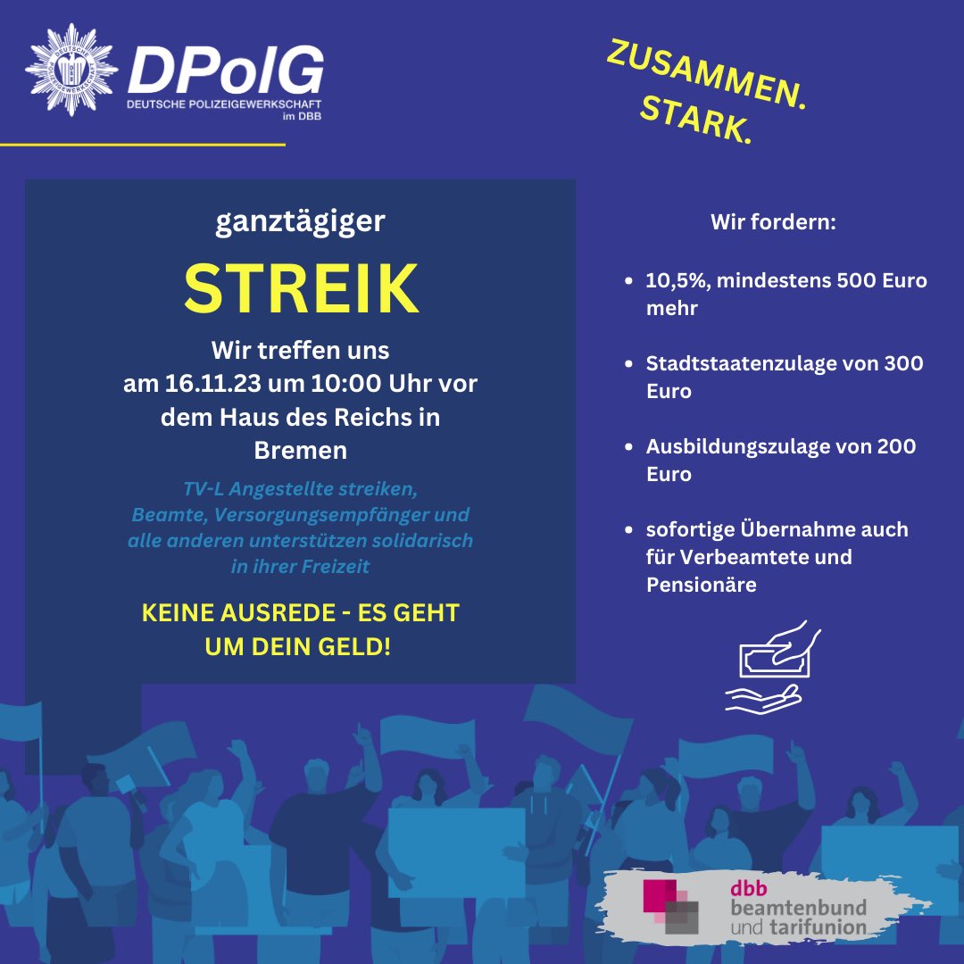 DPolG Bremen (@DPolG_Bremen) on Twitter photo 2023-11-14 16:20:44