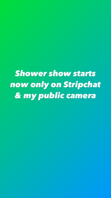shower show starts now @Stripchat 👉 https://t.co/t6sl95ea0h #stripchat #stripchatlive https://t.co/6<a class="tags" href="/tag/stripchat">@stripchat</a><a href="/tag/stripchat"class="tags"><span>#stripchat</span></a><a href="/tag/stripchatlive"class="tags"><span>#stripchatlive</span></a>