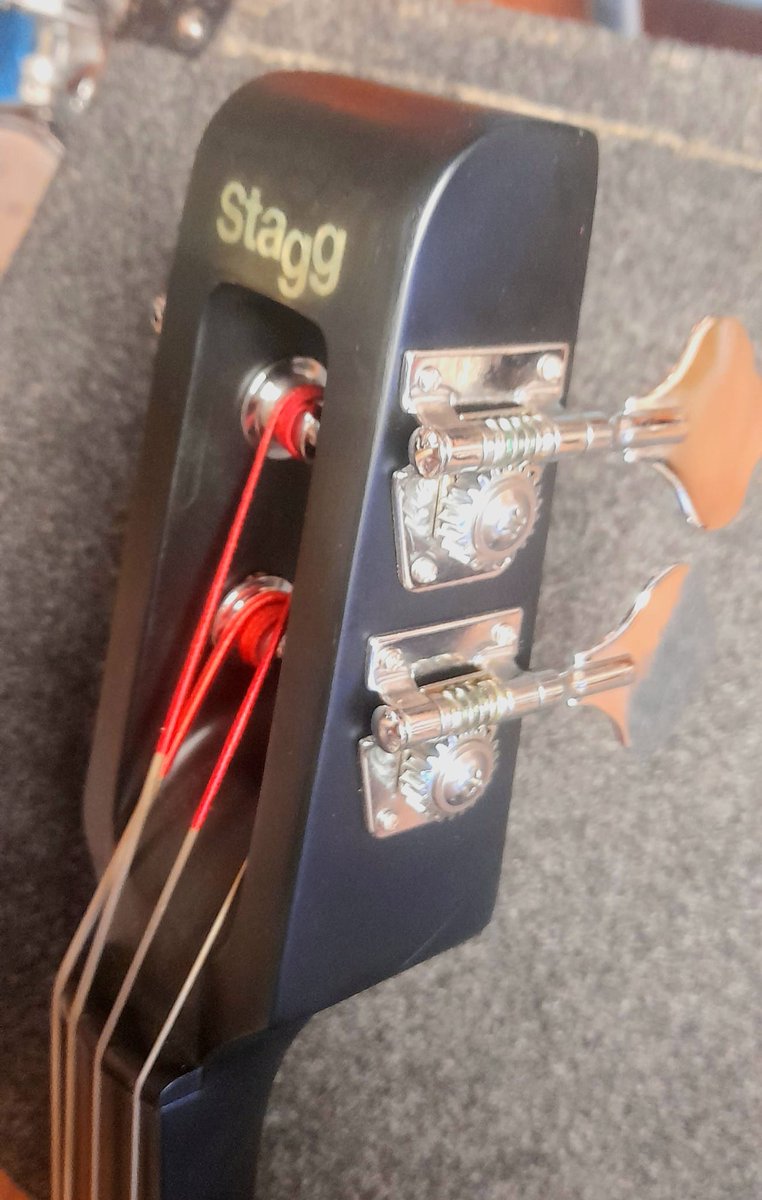 Our double bass tutor, Carlo, is going to be using this cool electric double bass with students in his teaching studio. #doublebass #electricdoublebass #doublebasslessons #doublebasstutor #doublebassteacher #bolton #musicshop #musiclessons #musicschool #est1832