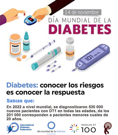 #TodosSomosSociedad   #DíaMundialDeLaDiabetes