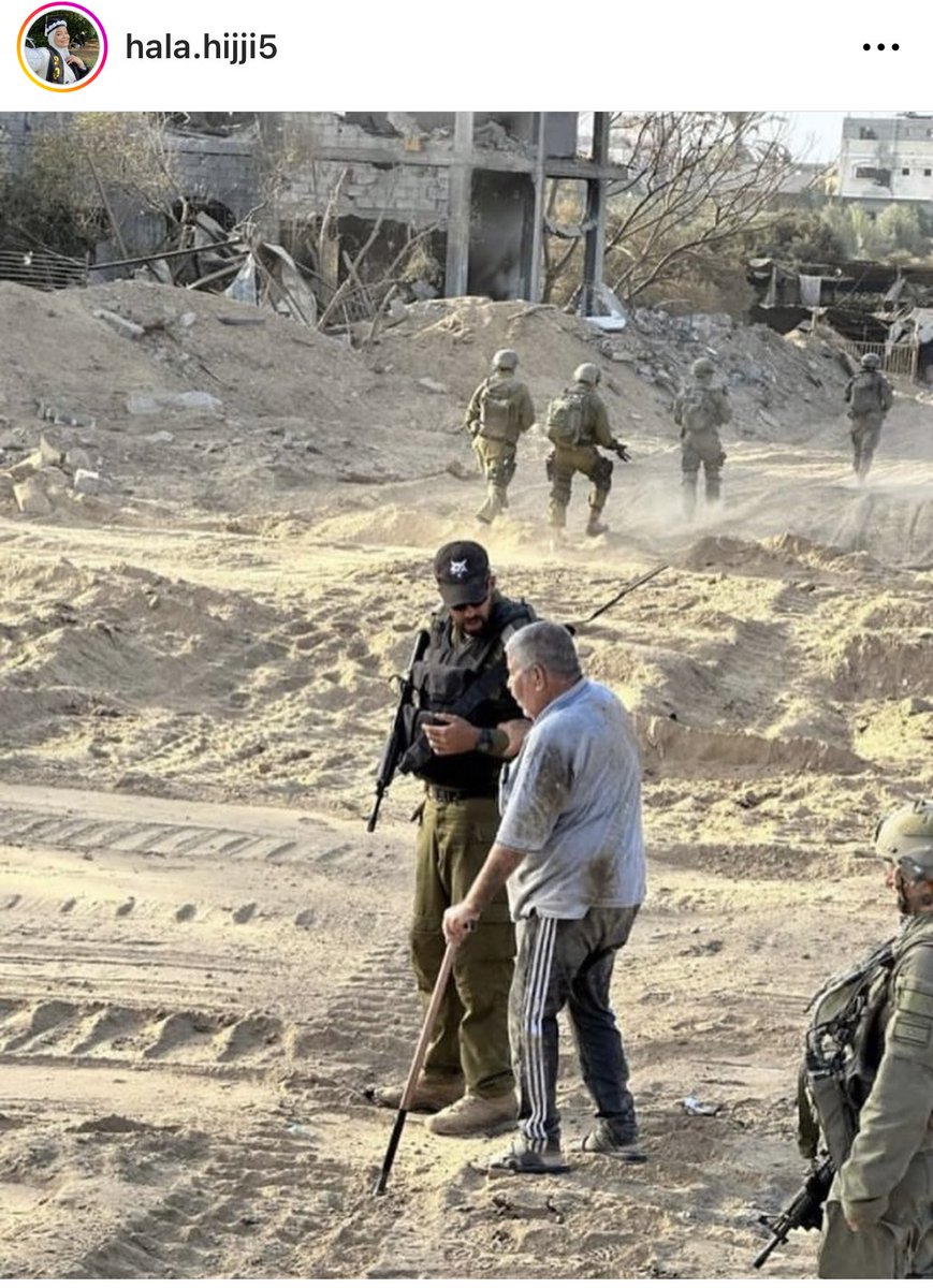 TheSaviour's tweet photo. “They portray to the world that they helped my grandfather and that they are humanists, when in fact they killed him”

🇮🇱 Israel posted a picture claiming to HELP this woman’s grandfather but as soon as the cameras went off, they SLAUGHTERED HIM! https://t.co/8McJZAywpa
