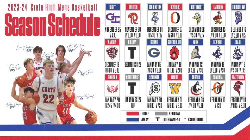 🚨SCHEDULE RELEASE🚨 Boys have been working hard, excited to get rolling 💪🏽 #BeGreat