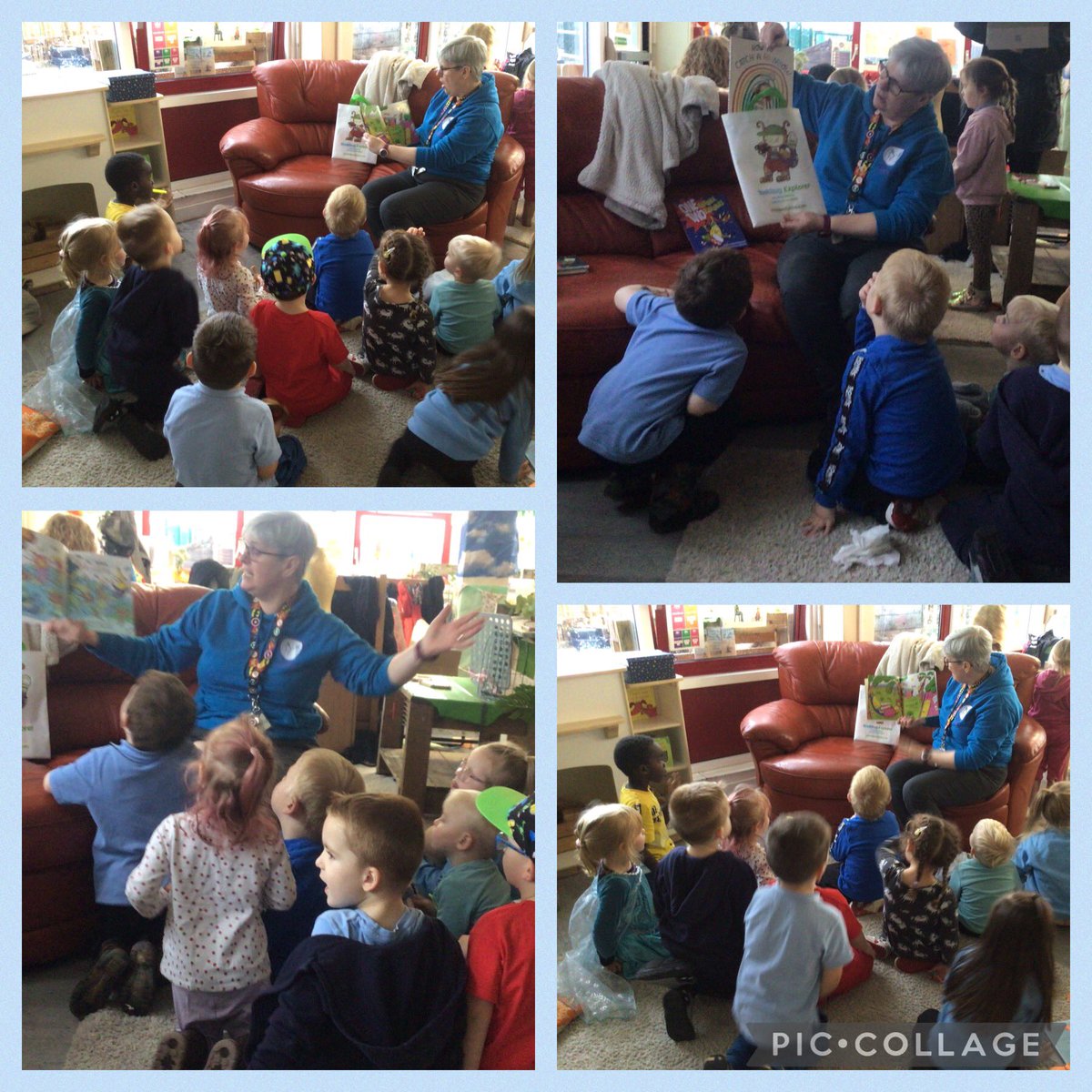 BowhouseBairns's tweet image. Our children loved listening to stories from the Bookbug Explorer bag 📖 💕 #bookbug #worldbookweek #literacy #fun