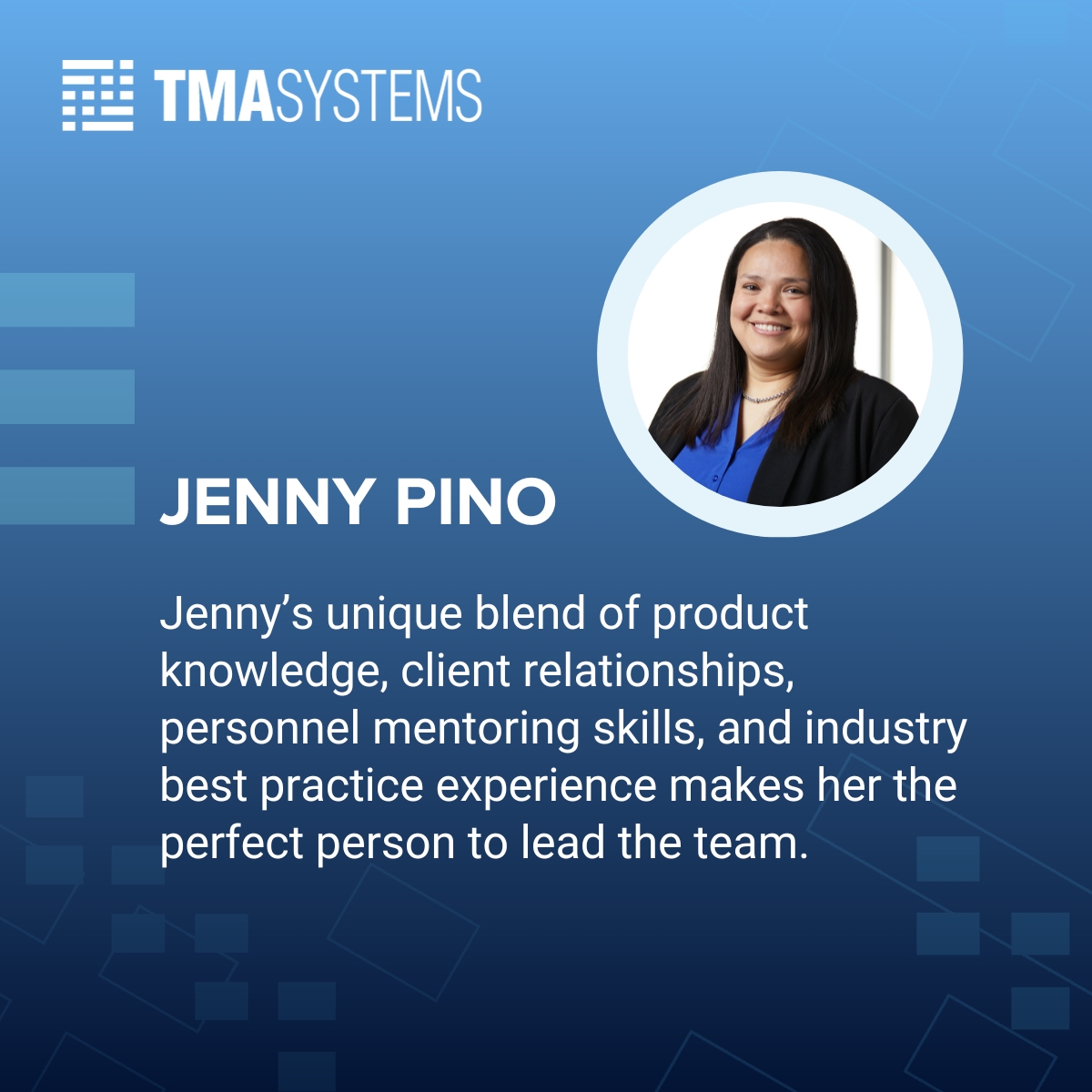 TMA_Systems's tweet image. We are incredibly excited to introduce Adam and Jenny, two exceptional individuals joining our TMA Systems team. Adam and Jenny bring remarkable expertise and dedication that will significantly contribute to our journey of growth and success.
 
#TMASystems #saas #leadership