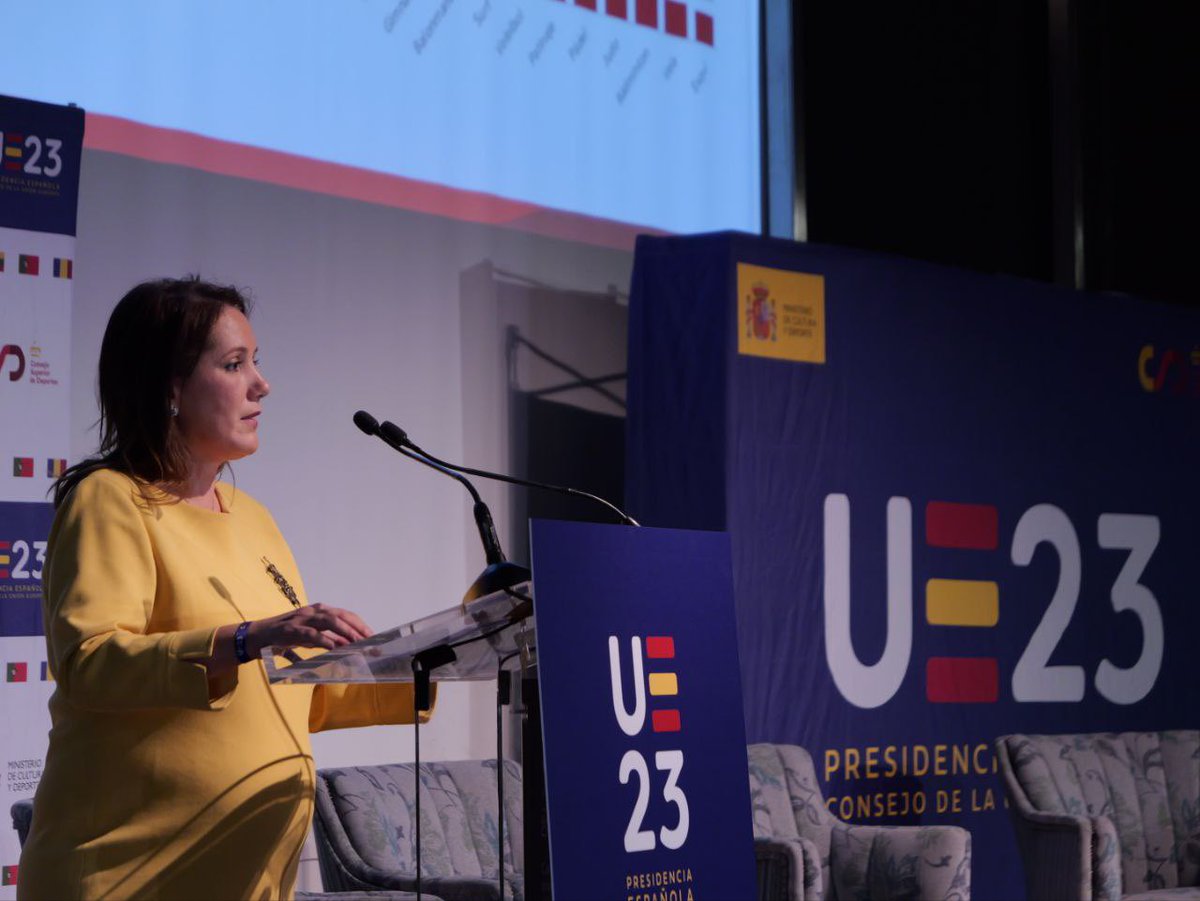 aecdeporte's tweet photo. Asistimos a la Conferencia Internacional sobre la Igualdad de Género en el Deporte.
Seguimos trabajando a favor de la igualdad y para priorizar el papel de las mujeres en las ciencias del deporte.
#EU2023ES @deportegob @miqueliceta #AECD https://t.co/ayjPAL2Ku4