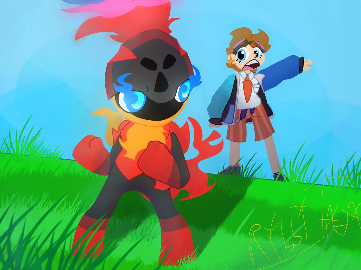 ThatFruitBat's tweet photo. Fire Power!

#Pokémon https://t.co/2XT6B5cQu2