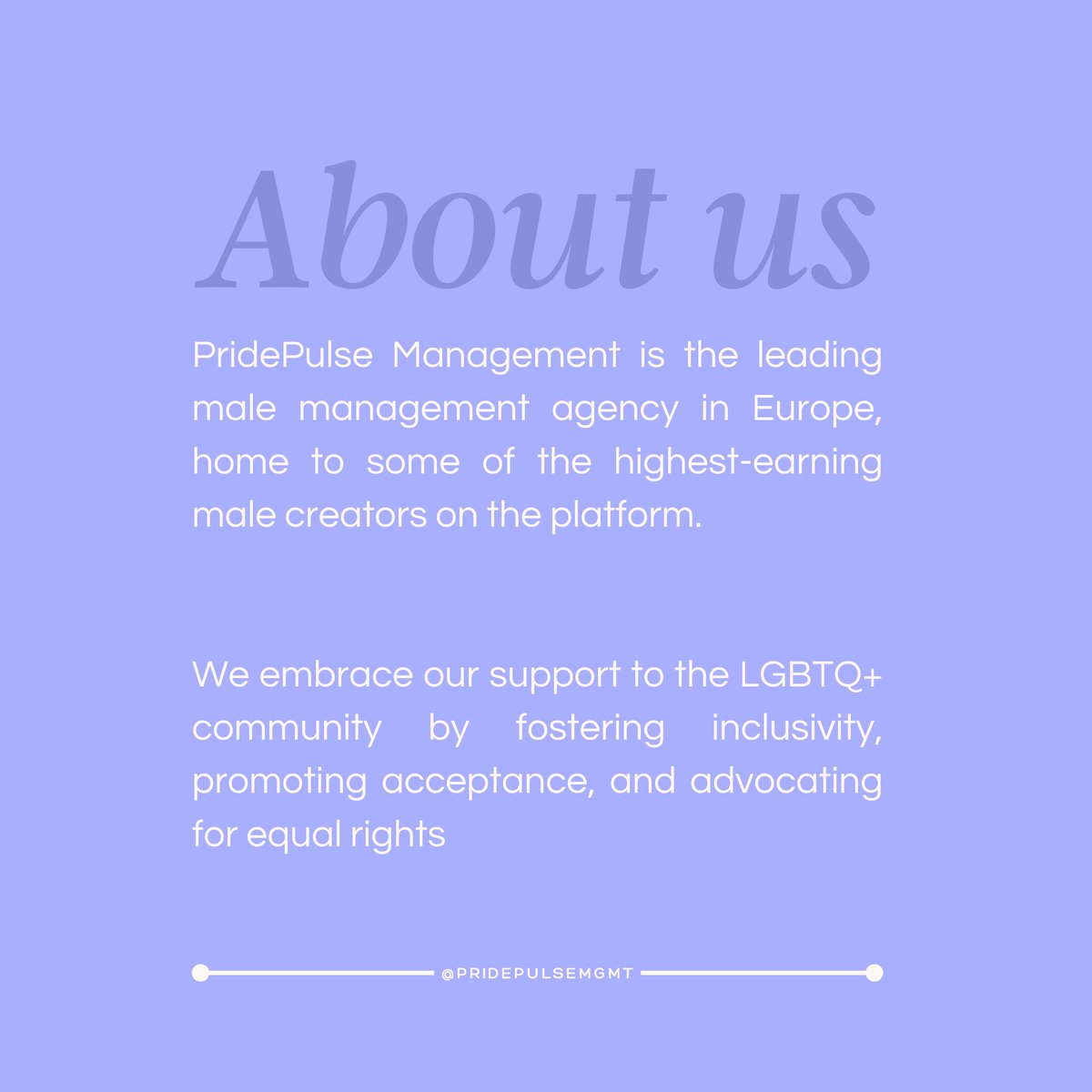 PridePulse Management (@pridepulsema) on Twitter photo 