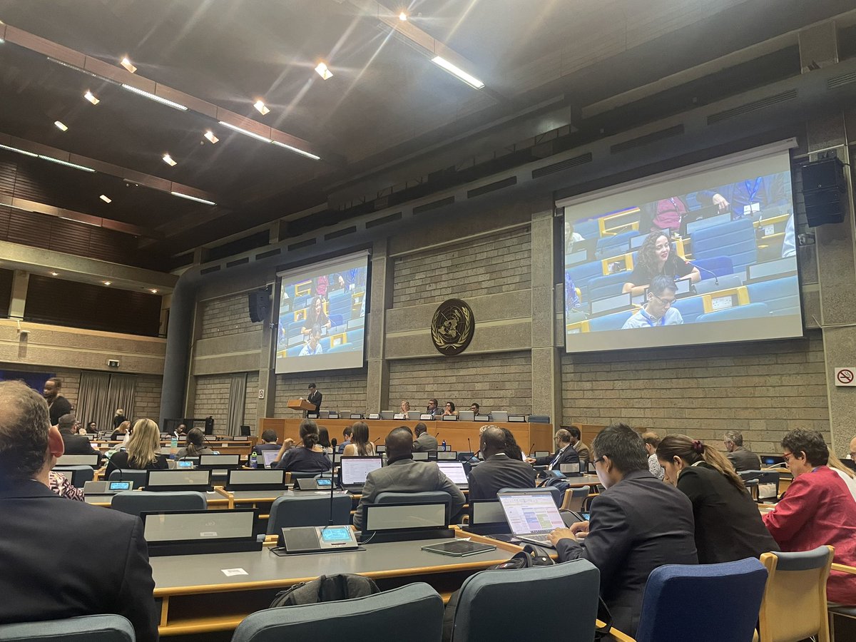 Ana Rocha w <a href="/GAIAnoburn/">GAIA -Global Alliance for Incinerator Alternatives</a> highlights conflict of interest at #INC3. “We also have representatives of the plastic industry here. It would be beneficial to split [industry and civil society] categories so we know who is in the room &amp;  have better representation."