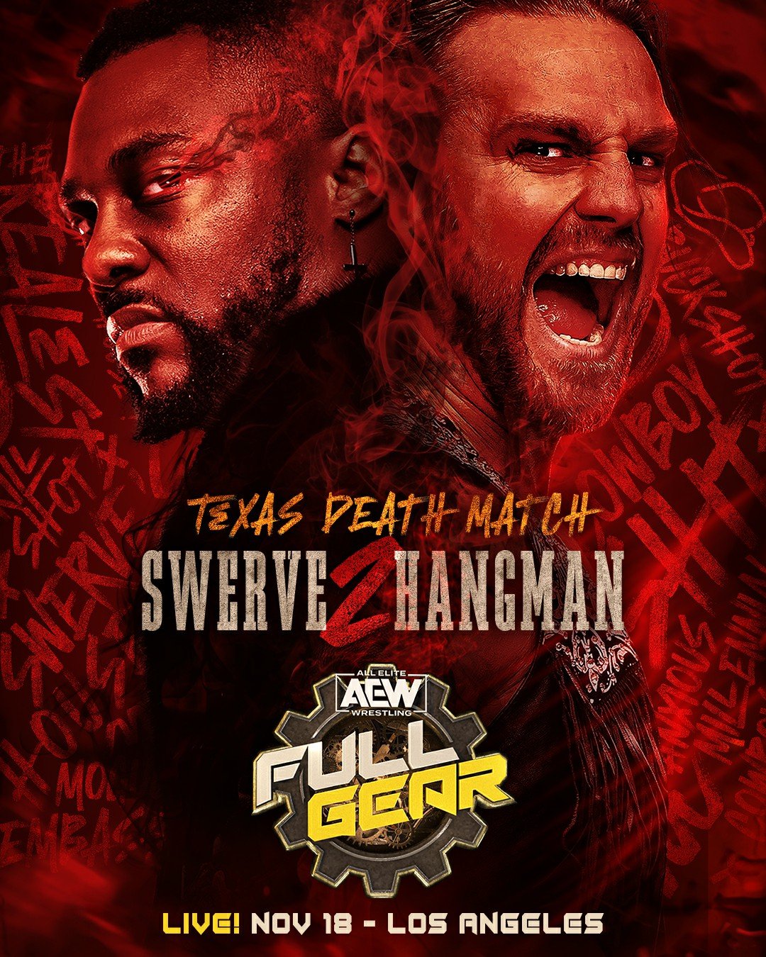 Jack Cassidy  on X: Swerve vs Hangman 2 Texas Death Match poster 🔥  #AEWDynamite  / X