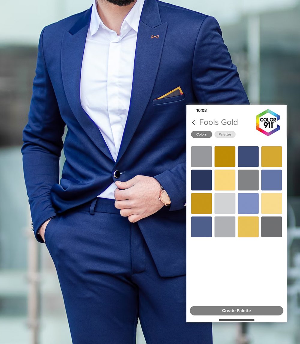 color911's tweet photo. Find #inspiration from a #color theme in the #Color911 #app. Color911 offers 130+ color themes to choose from (created by a #colorexpert) Find a theme that inspires you to pull together your #fashion statement!; https://t.co/szpkQkE5iZ
#mens #colorapp #menswear #mensfashion https://t.co/C4PkVfhWLH