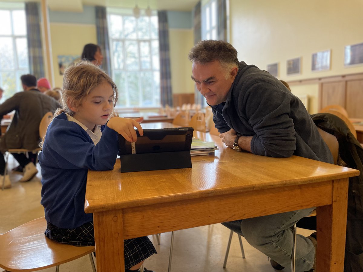 MountSchoolYork's tweet photo. Pastries, parents & perfect writing! Guardian: โWe love Curriculum Cafรฉ as the children are rightly proud, thumbing through their books.โ Parent: โItโs lovely to see how excited my daughter is to share her fab work.โ #thriveatthemount #explorediscovercreate #wherethefunbegins https://t.co/AienOtLS7R
