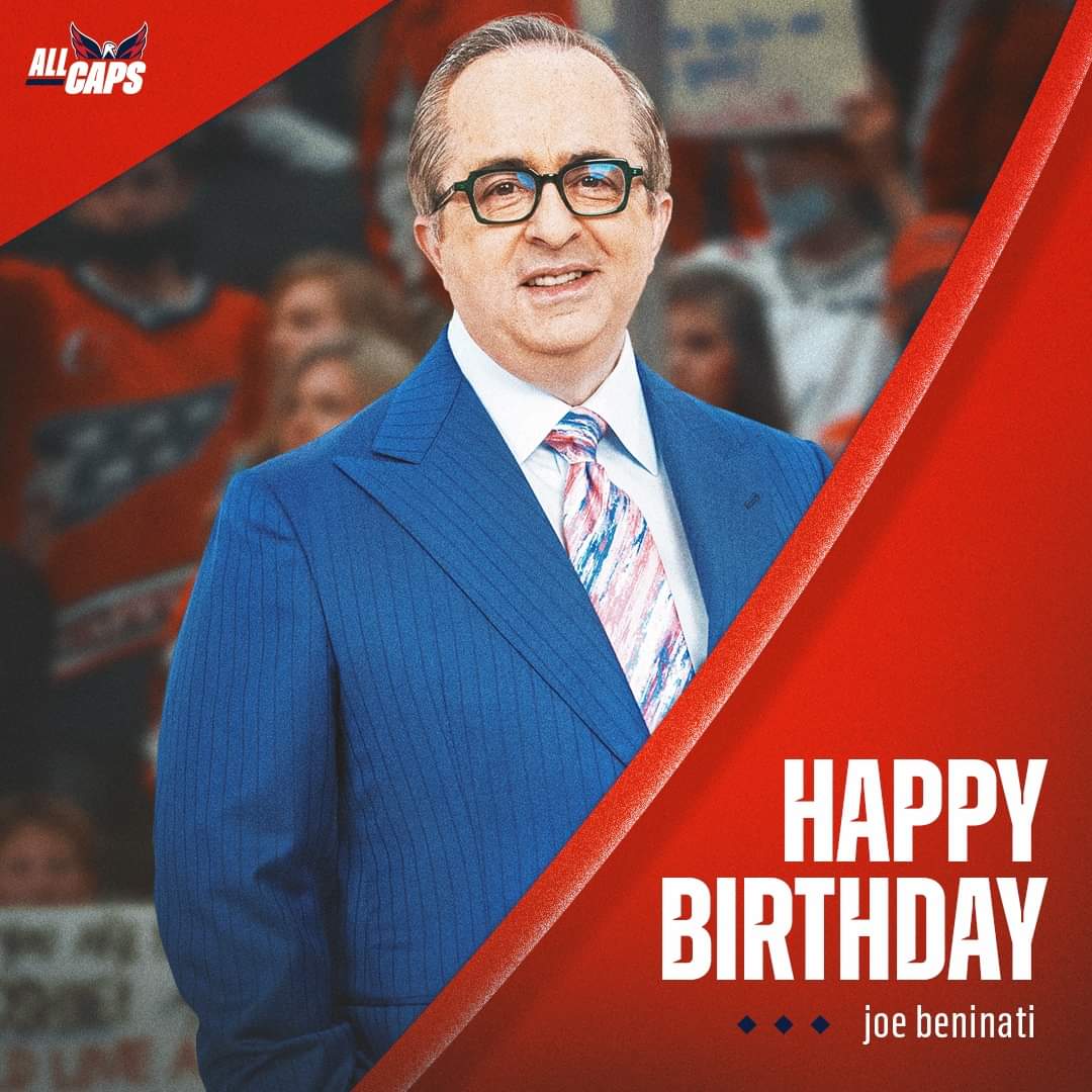 FakeJoeB's tweet image. Thanks to the @Capitals for wishing me a Happy Birthday!