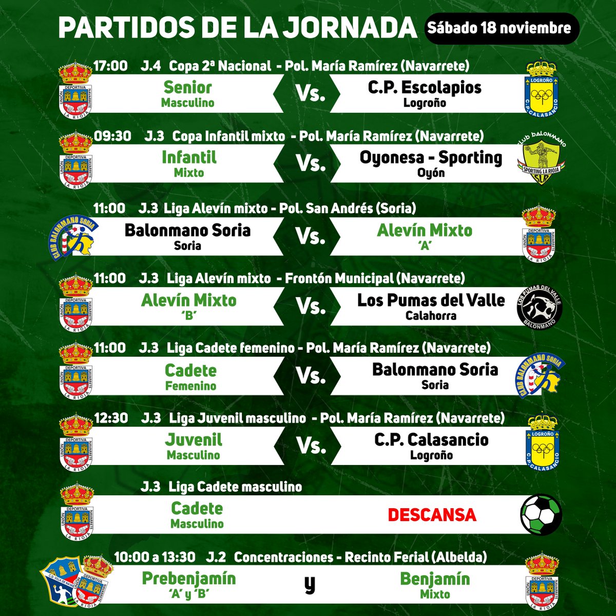 Unión Deportiva Navarrete tweet media