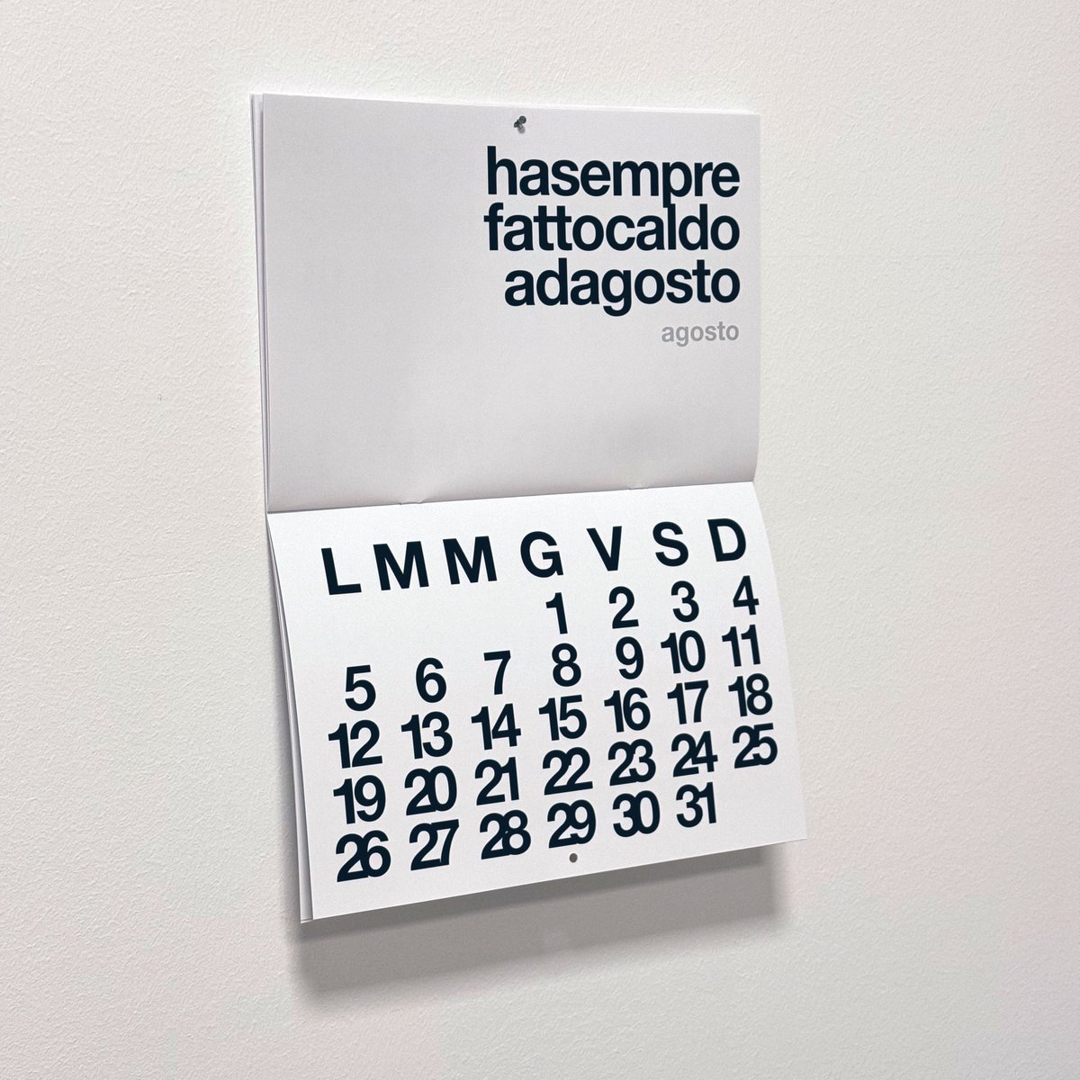 sono arrivati i calendari 2024! li trovate sul sito 🗓️