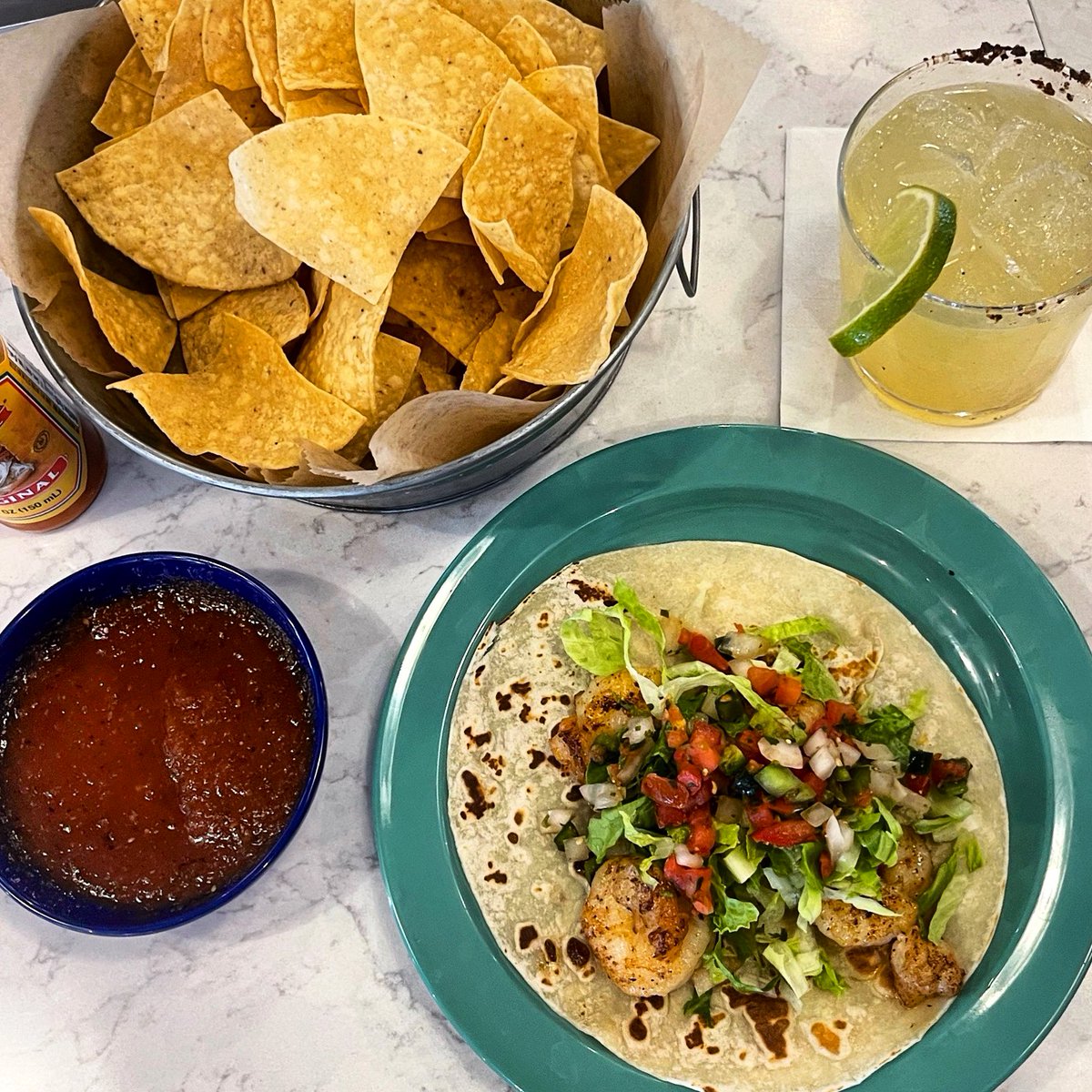 Fresh, quality ingredients… in our dishes 🌮 and cocktails 🍹

Come add a lil sunshine 🌞 of the Tex Mex 🪅 variety to your day! 

#metairie #metairieeats #wheremetairieeats #metairiehappyhour #happyhourmetairie #nolaeats #texmex