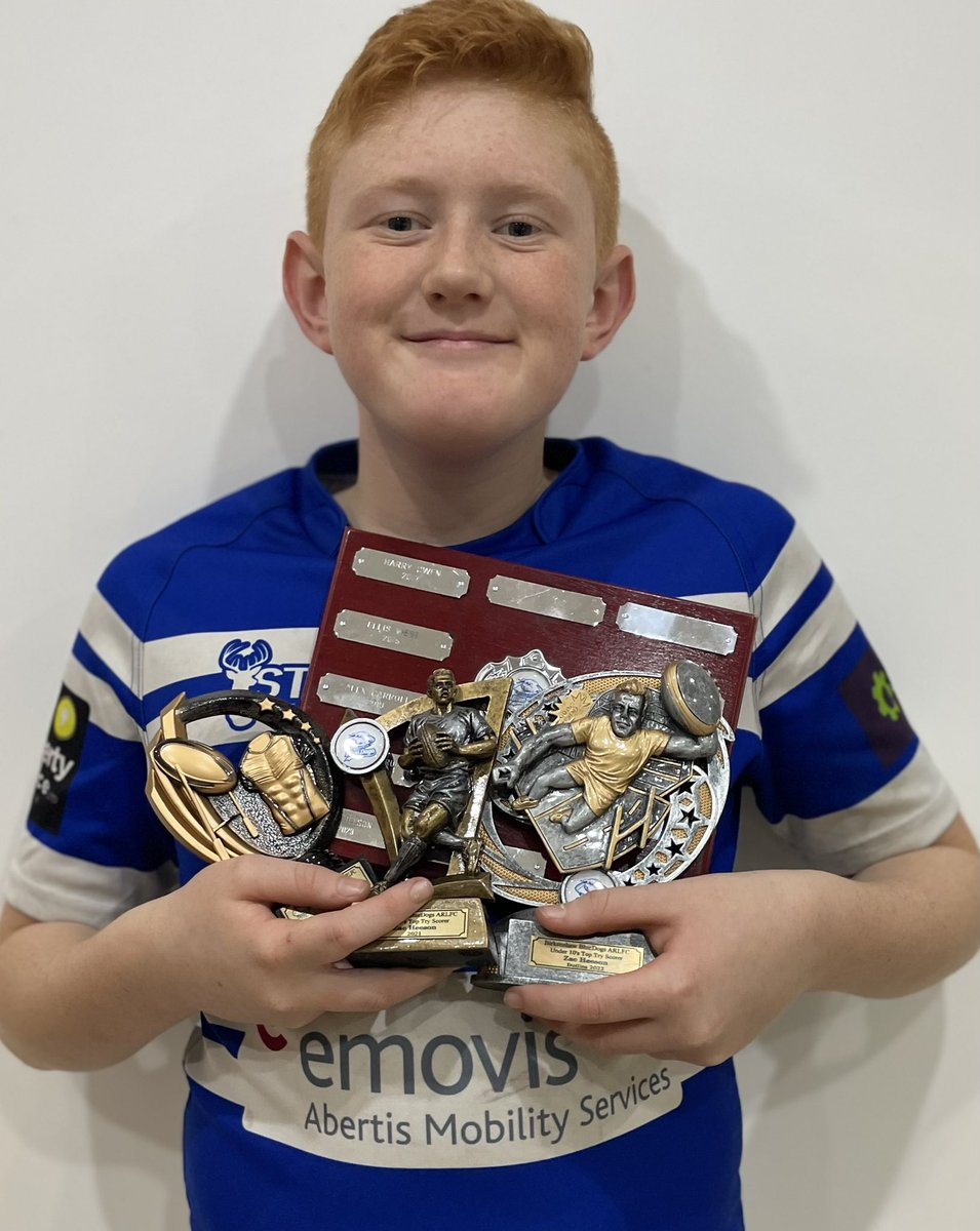 Emma Heeson (@emmaheeson) on Twitter photo Zachary is super proud of himself winning Birkenshaw Bluedogs ARLFC ‘Top Try Scorer’ for the third year running.
<a href="/BBGAcademy/">BBG Academy</a>
<a href="/BBGAcademyPE/">BBG Academy PE</a>
<a href="/BbgYear7/">BBGYear7</a> Zachary is super proud of himself winning Birkenshaw Bluedogs ARLFC ‘Top Try Scorer’ for the third year running.
<a href="/BBGAcademy/">BBG Academy</a>
<a href="/BBGAcademyPE/">BBG Academy PE</a>
<a href="/BbgYear7/">BBGYear7</a>