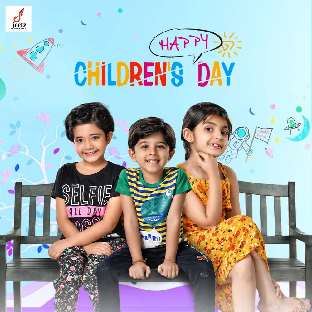 Bringing smiles to the little stars that light up our world. Happy Children's Day! 🌟🎈 

#ChildrensDayCelebration #JeetzFilmworks #GrassrootEntertainment