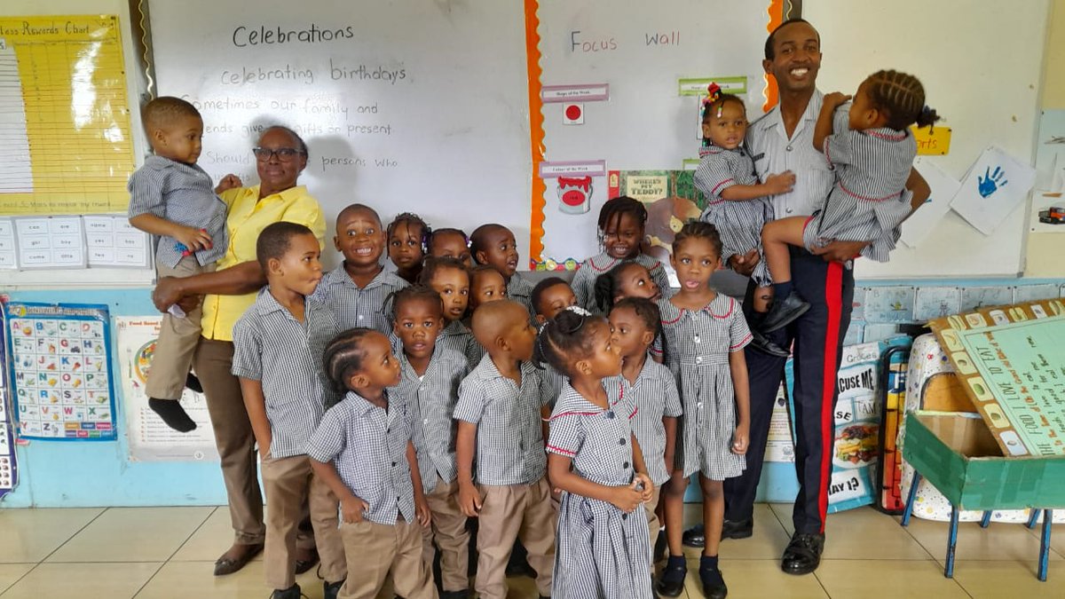 KemmyLeslie (@kemmyleslie) on Twitter photo Thanks to Constable Haynes of the JCF, he came out to read to children at Mountainside ECI #ReadAcrossTheParish St. Eliz today. Happy Parent Month Sir #12StandardsMatter <a href="/ECCJA/">Early Childhood Commission</a> <a href="/TanishaMill2012/">Tanisha Miller</a> <a href="/Andrea58383539/">Andrea Tulloch-Davis</a> <a href="/cfranoBrighty/">Carene</a> <a href="/Kadeem/">kadeem brown</a> <a href="/ItzmellEcc3/">ItzMell_ECC3</a> <a href="/Stcy14226538/">October Girl✨️♏️</a> <a href="/Kevin62642151/">Kevin</a> Thanks to Constable Haynes of the JCF, he came out to read to children at Mountainside ECI #ReadAcrossTheParish St. Eliz today. Happy Parent Month Sir #12StandardsMatter <a href="/ECCJA/">Early Childhood Commission</a> <a href="/TanishaMill2012/">Tanisha Miller</a> <a href="/Andrea58383539/">Andrea Tulloch-Davis</a> <a href="/cfranoBrighty/">Carene</a> <a href="/Kadeem/">kadeem brown</a> <a href="/ItzmellEcc3/">ItzMell_ECC3</a> <a href="/Stcy14226538/">October Girl✨️♏️</a> <a href="/Kevin62642151/">Kevin</a>