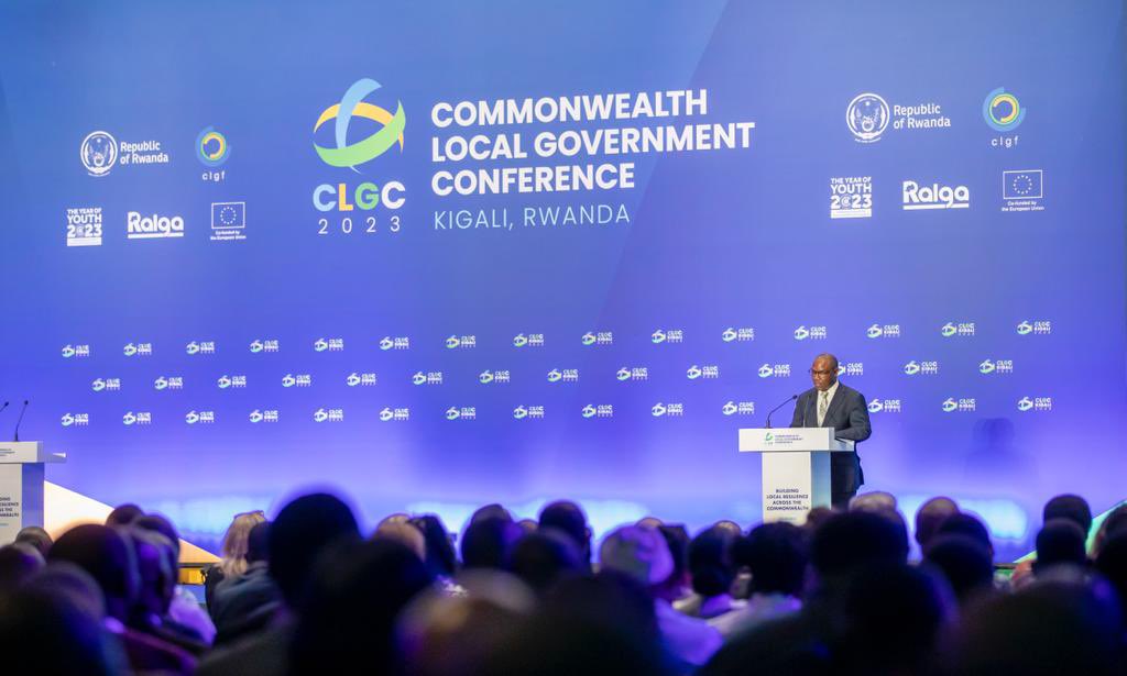 RwandaLocalGov's tweet image. @JCMusabyimana:#CLGC2023 participants will deliberate on topics that reflect what countries across the globe especially commonwealth countries have gone through in the aftermath of Covid-19 &amp;amp; more particularly local gov’t who are at the forefront of building community resilience.