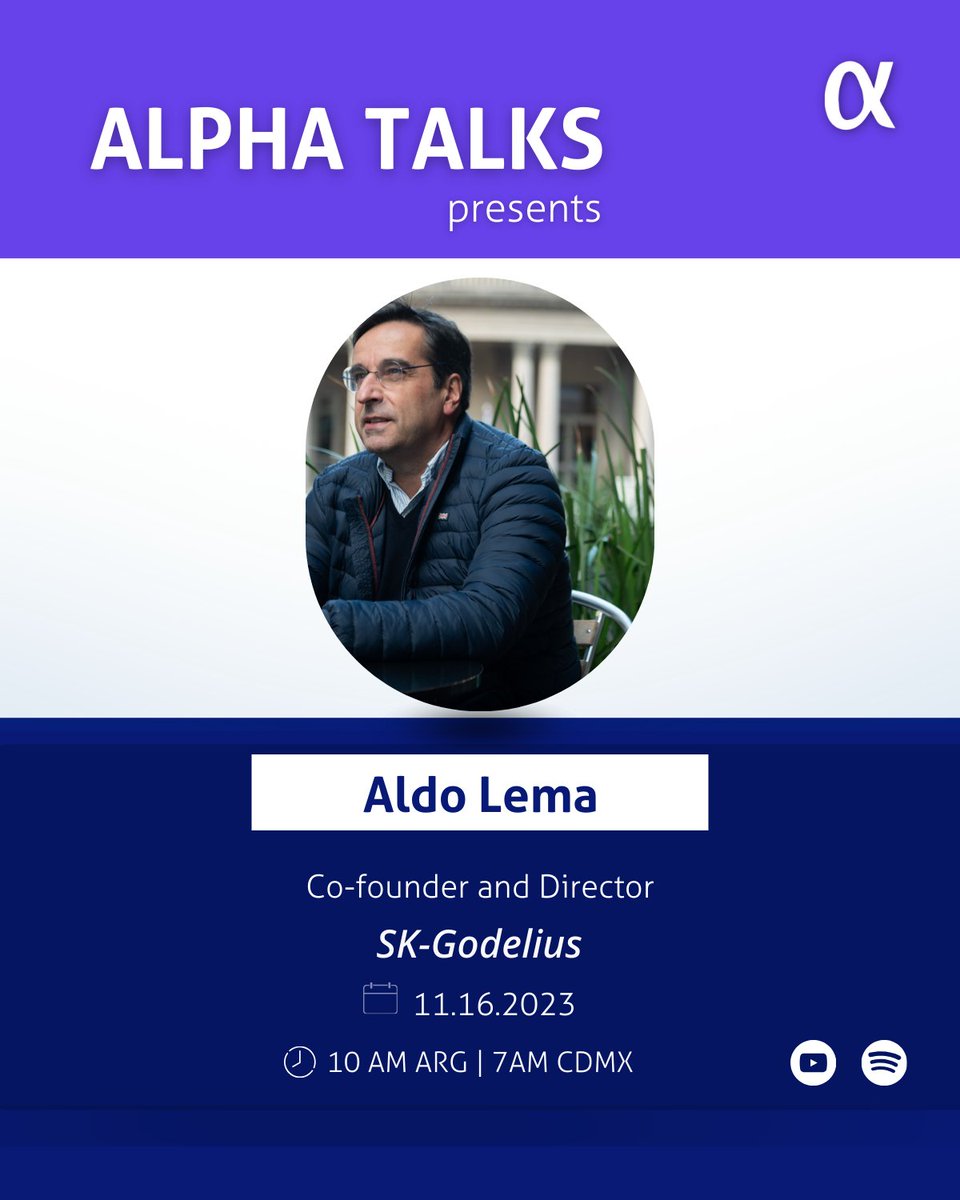 Alphacast_'s tweet photo. Join us this Thursday at 10 AM ARG for an insightful #AlphaTalk with @AldoLema_uy, a distinguished economist and co-founder of SK-Godelius. Don't miss the global macroeconomics and finance discussion with our CEO @LucianoCohan
🗓 Save your spot: https://t.co/FvLqSIVnIx https://t.co/1p0kqoqc4Y