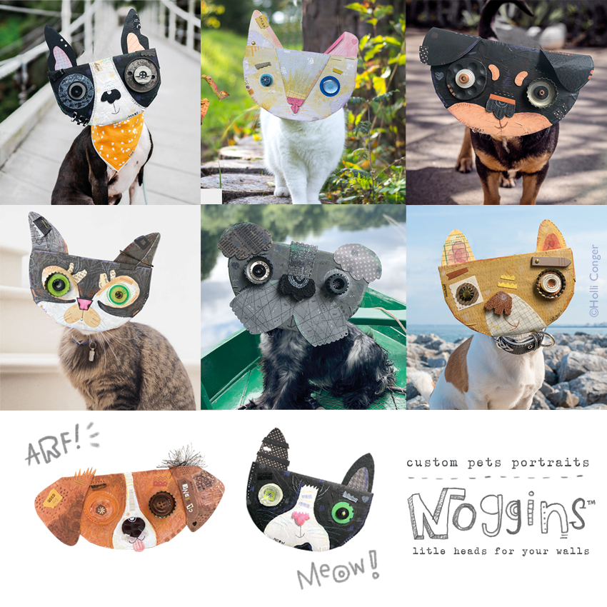 HOLLiCONGER's tweet image. Last week to order your custom Pet Noggin’ for the holidays 🐶😺👇
holliconger.bigcartel.com/product/custom…

#artcommission #petportraits #petgifts #doglover #catlover #recycledart