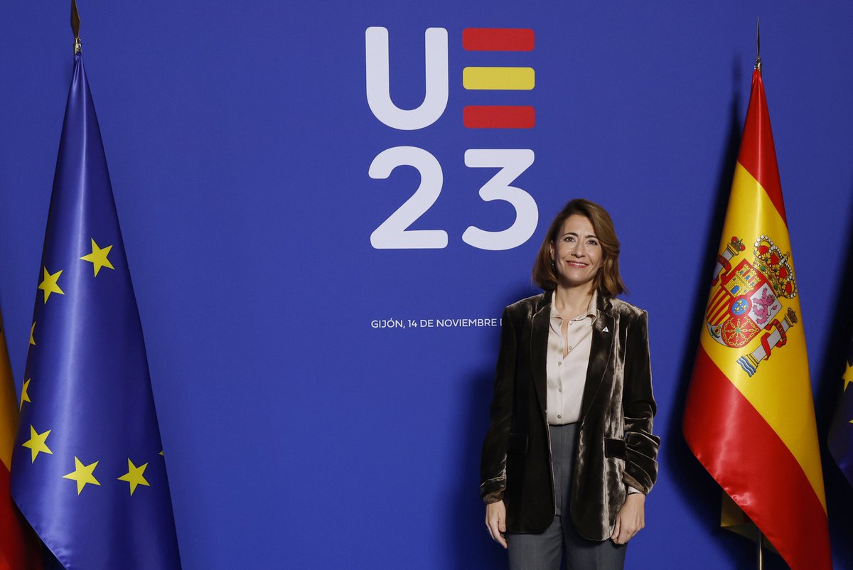 transportesgob's tweet photo. 🇪🇺Los ministros de #Vivienda y Desarrollo Urbano de la UE firman la Declaración de Gijón para garantizar el acceso a una vivienda digna y asequible.

Termina así la reunión informal ministerial que se ha celebrado en #Gijón durante los dos últimos días.

📍https://t.co/bSAEEjNbJQ https://t.co/WBtcQs3Swl