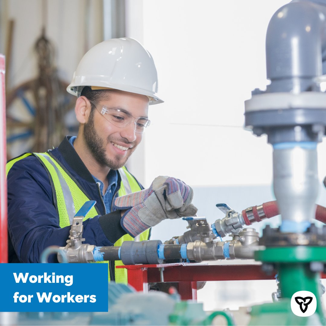 Today, the @ONgov is introducing the Working for Workers Four Act, which would, if passed, continue to lead the country with more ground-breaking protections for workers.

Learn more: news.ontario.ca/en/backgrounde…

#ontario #workers #workingforworkers #workingclass #careers #workinjury