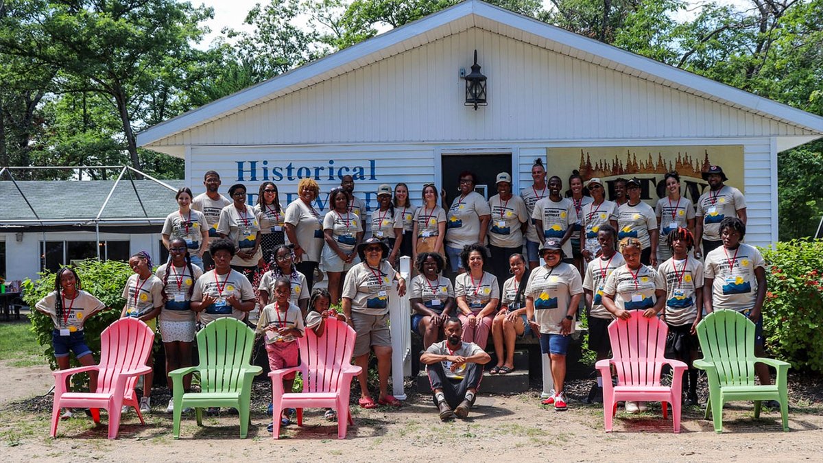 A frontline, grassroots organization based in Detroit is helping Black youths from urban areas across the #GreatLakes region redefine their relationships with water: mott.org/Idlewild.