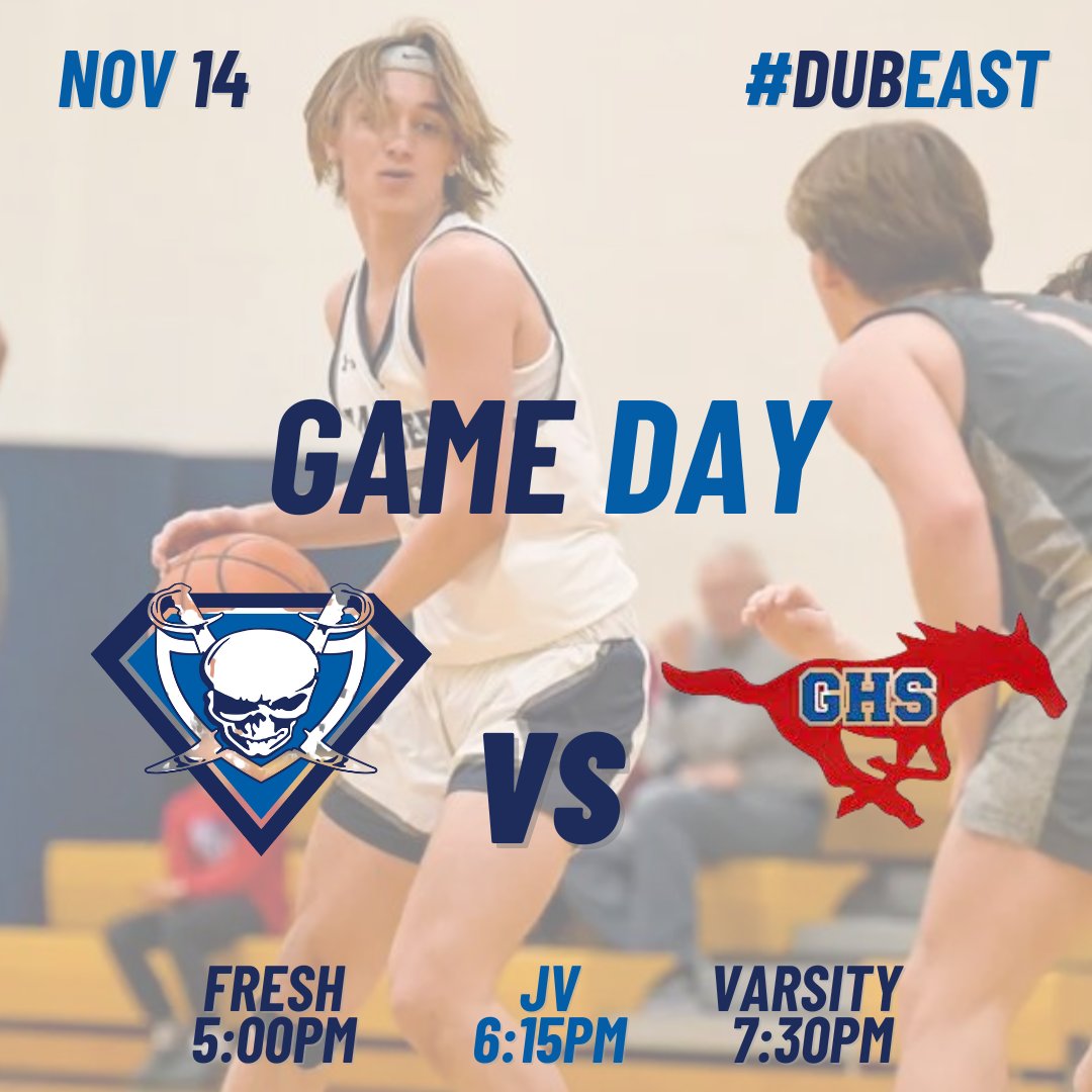 WERaiderHoops's tweet photo. 🚨 DUBEast Hoops🚨
🆚 Grapevine 
🗓️ Tuesday, November 14
📍 Grapevine HS
🕗 FRESH 5:00 / JV 6:15 / VAR 7:30
#DUBEAST https://t.co/LXKtcfDRwd
