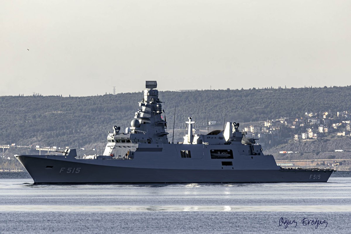 OguzEroguz1's tweet image. #TurkishNavy&apos;s first #MİLGEM #İClass #frigate #İstanbul #F515
