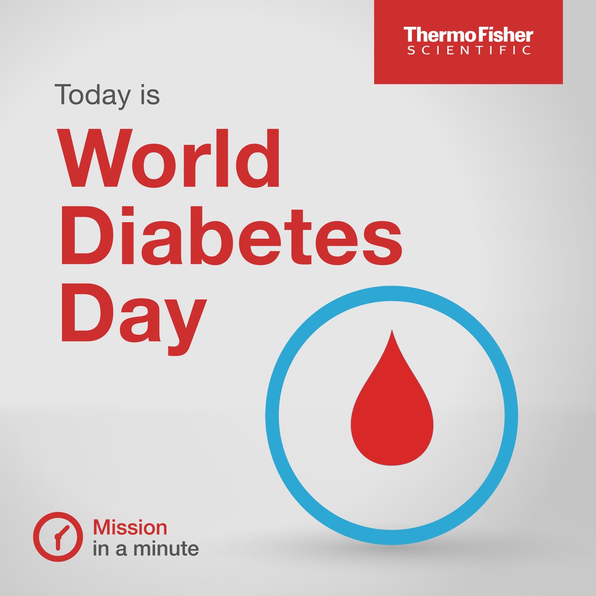 Today is #WorldDiabetesDay. Did you know 1 in 10 adults worldwide have #diabetes? We are proud to support and enable efforts to diagnose and treat diabetes, and ultimately improve outcomes for patients around the world: bit.ly/47dF2nH