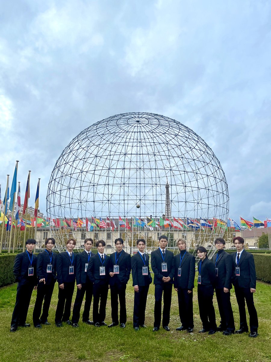 [17'S] SEVENTEEN @UNESCO Youth Forum SEVENTEEN Session! Let's make it so we're all #GoingTogether by learning together. #SEVENTEEN #세븐틴