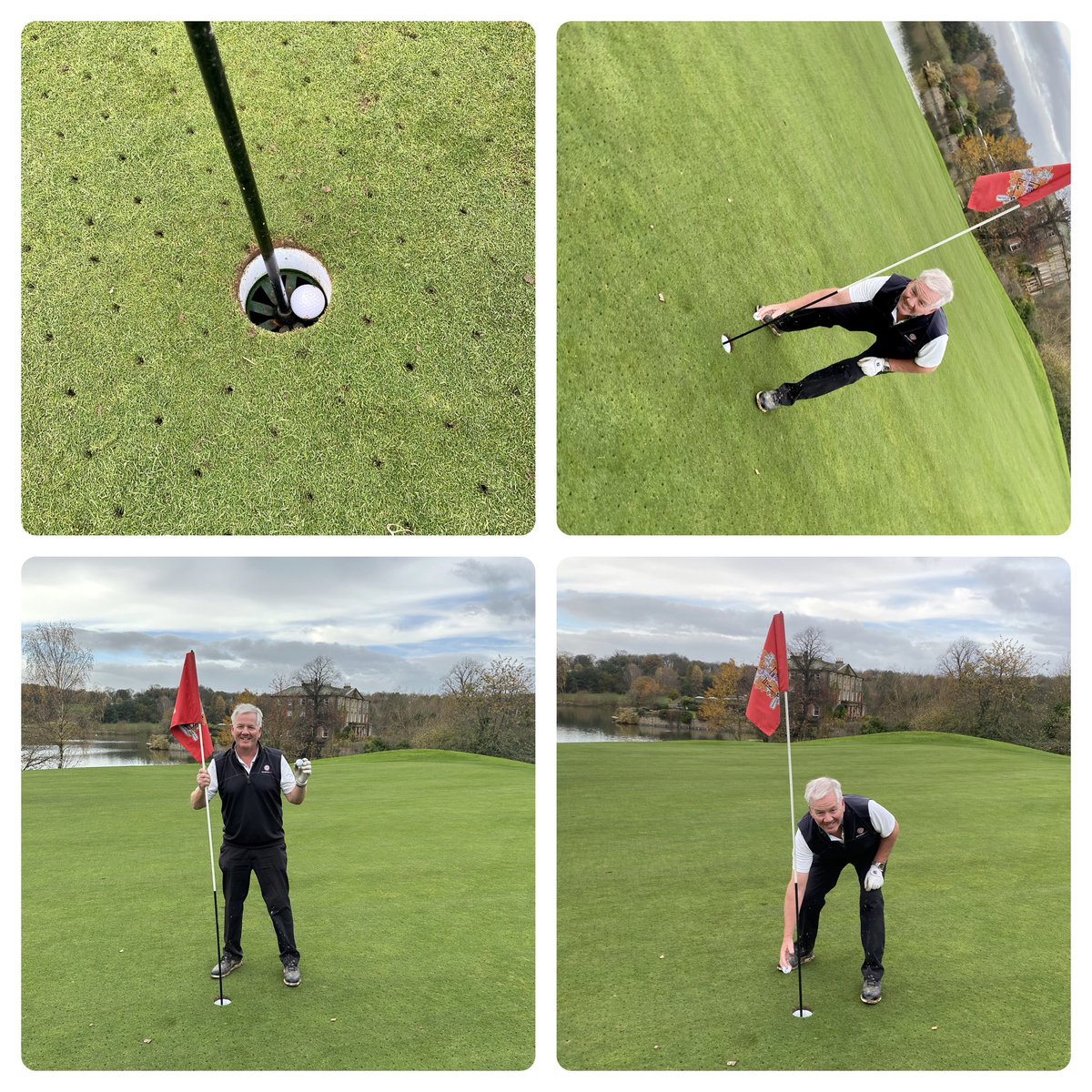 Who says you can’t teach an old dog new tricks ? It’s taken nearly 66 years, but thanks to some excellent coaching from <a href="/mattpearson1974/">Matt Pearson Golf</a> , just enjoyed my first ever hole in one <a href="/Watertonparkgc/">Waterton Park GC</a> 😃😃😃