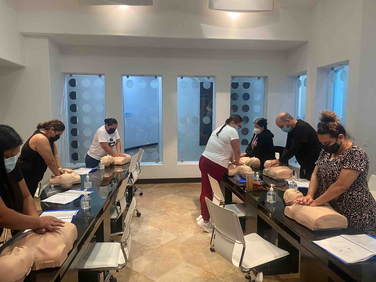 JACPRServicesL2's tweet image. In our CPR class, we will guide you through every step, ensuring you gain the confidence to act swiftly and effectively during emergencies. Call us at (956) 241-9093 to learn more!

#CPRClass bit.ly/2x7Mqov