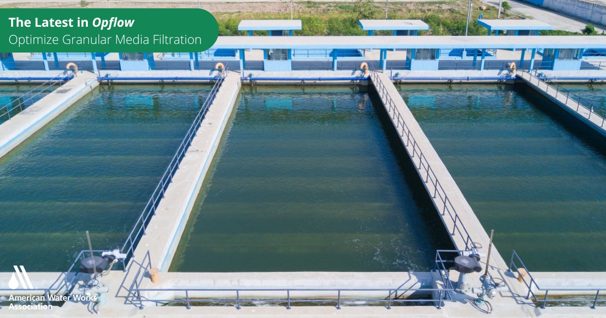 awwa's tweet photo. Itโs important for operators to know how granular media filters work, the basics of how they are designed, and strategies for successful operation.
Check out the latest in #Opflow for more information: https://t.co/DeyyDZhqPR
@wileyearthspace https://t.co/pVvZAf0pdb