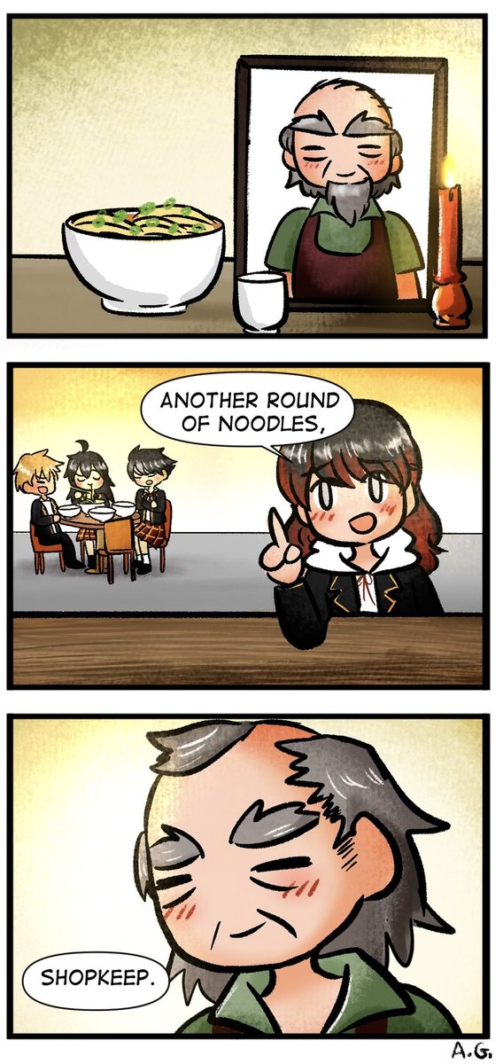 AG_Nonsuch's tweet image. Noodles part II #RWBY a #shopkeep story #RWBYDoodleverse
