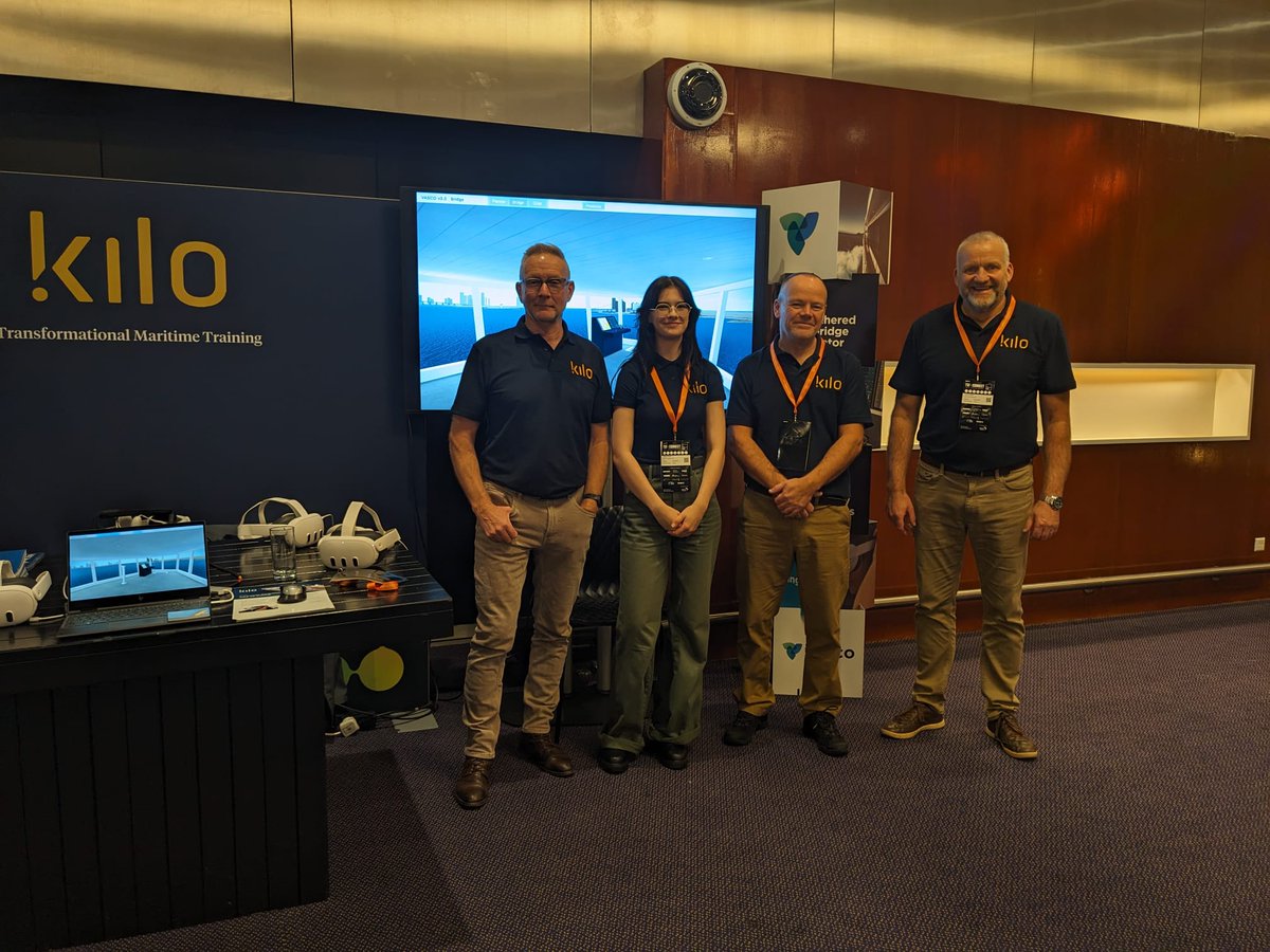Kilo_Solutions's tweet photo. The team was fully prepared to showcase VASCO at the Super Yacht Forum this morning.

This evening, as part of the Captain's Den, experts will evaluate the products and technical innovations of the Technical Partners.

Stay tuned to see what they thought!

#SuperyachtForum #VR https://t.co/MuWwARjnPL