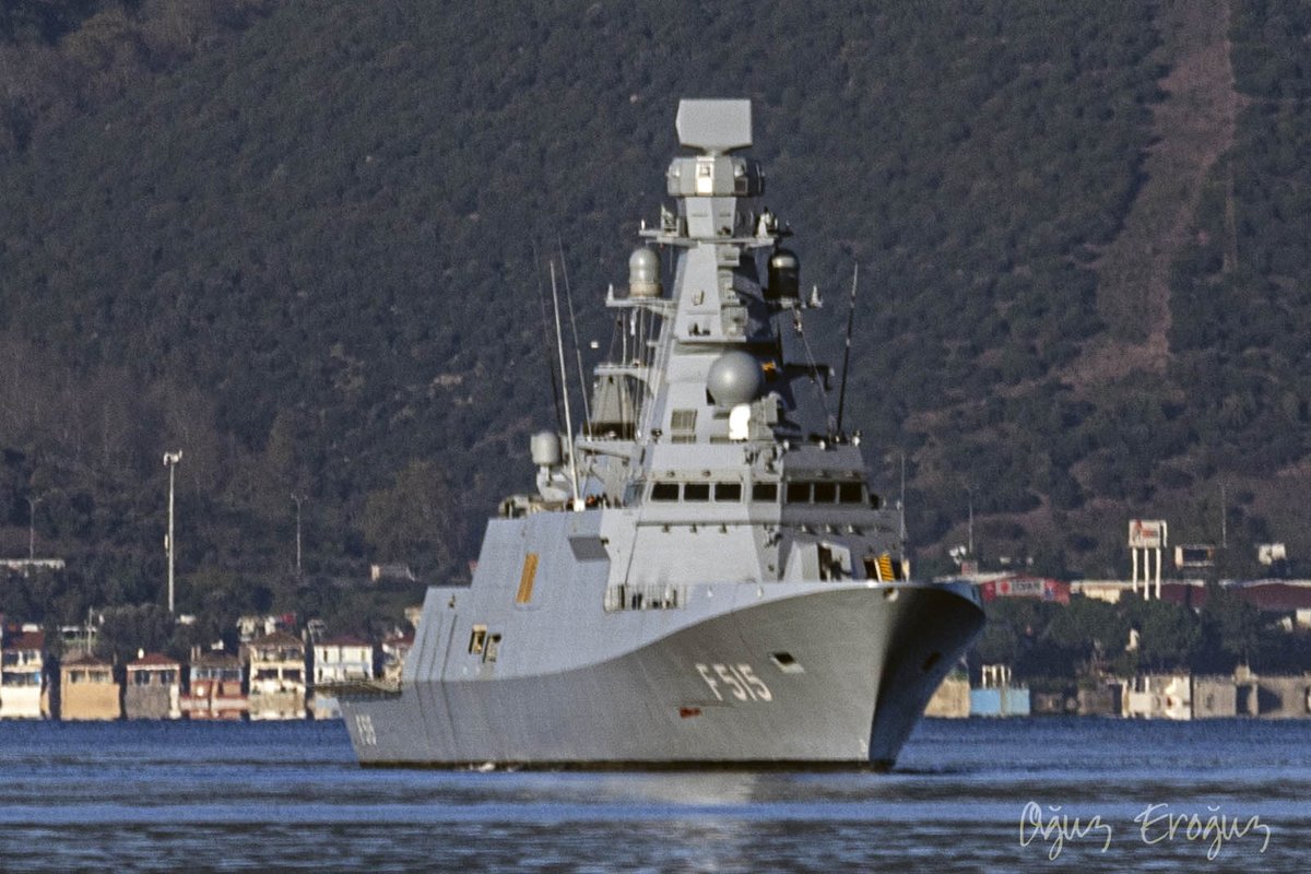 OguzEroguz1's tweet image. #TurkishNavy&apos;s first #MİLGEM #İClass #frigate #İstanbul #F515