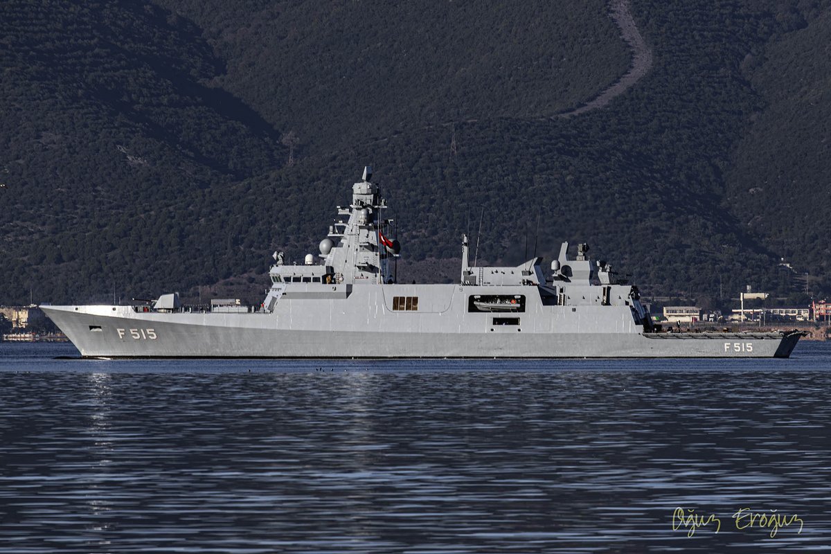 OguzEroguz1's tweet image. #TurkishNavy&apos;s first #MİLGEM #İClass #frigate #İstanbul #F515