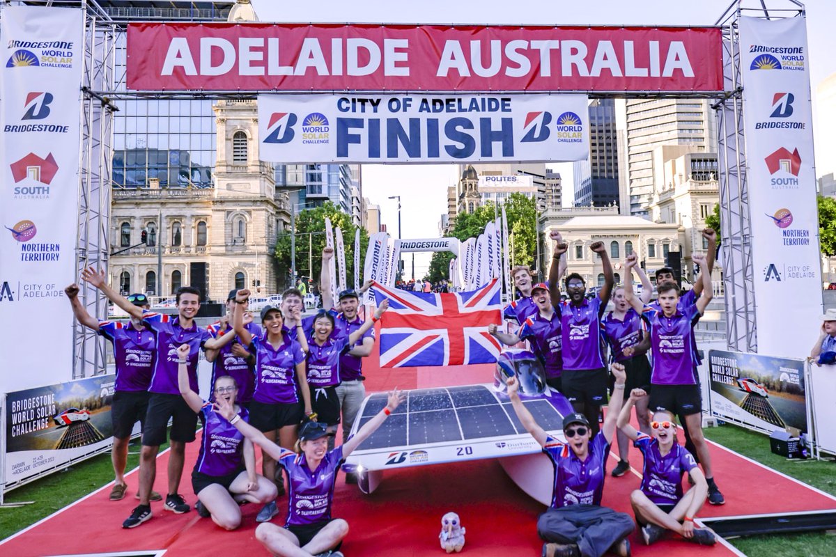 Durham University Solar Car tweet media