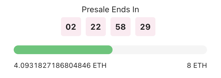 NeoDexBot's tweet photo. 4 MORE ETH AND SOFT CAP READY🔥

💰💰💰 LFG 💰💰💰 https://t.co/DMi8JYSmNl