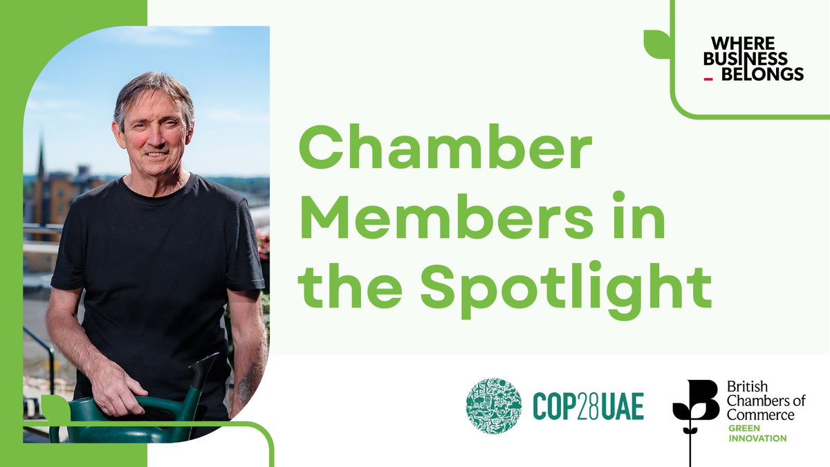 In the run-up to #COP28, we are sharing inspirational case studies from Chamber members, including:

🌱@AyrshireChamber
🌱@DNChamber
🌱@elancschamber
🌱@Glasgow_Chamber
🌱@HW_Chamber
🌱@MidYorksChamber
🌱@StaffsChambers

Take a look👉britishchambers.org.uk/policy-campaig…

#MemberSpotlight