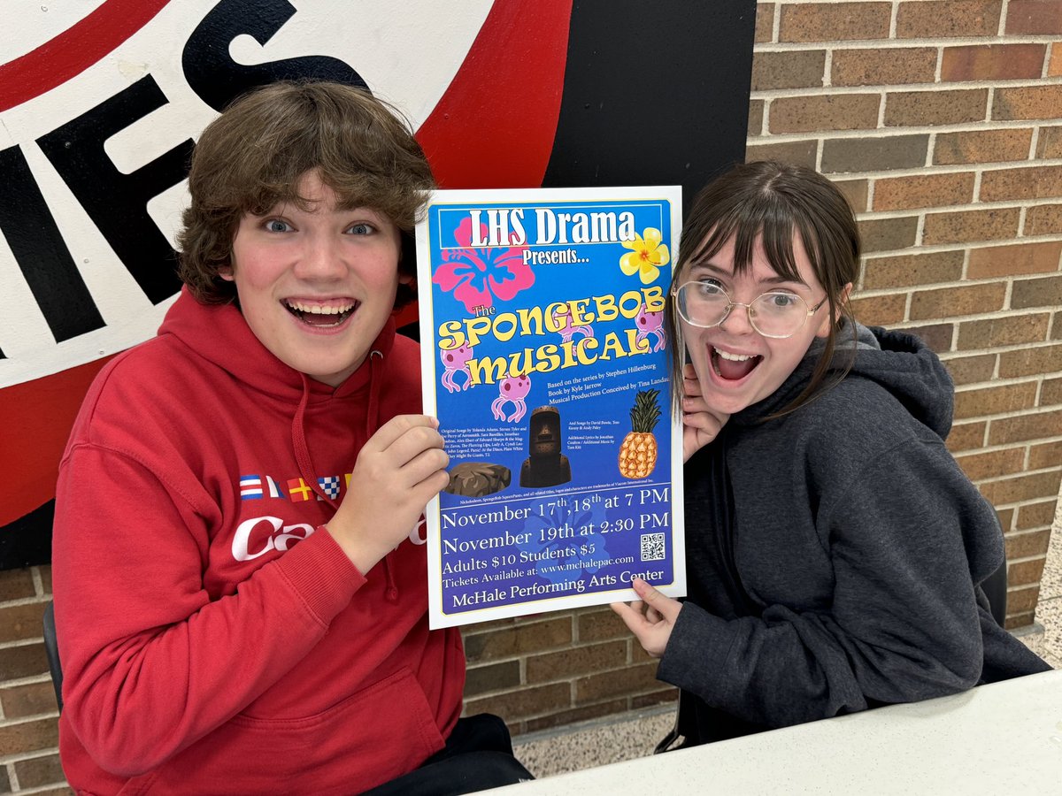 Get your 🎟️ 🎟️at lunch to the much-anticipated SpongeBob musical 🎶 🎭 #SpongeBobMusical
