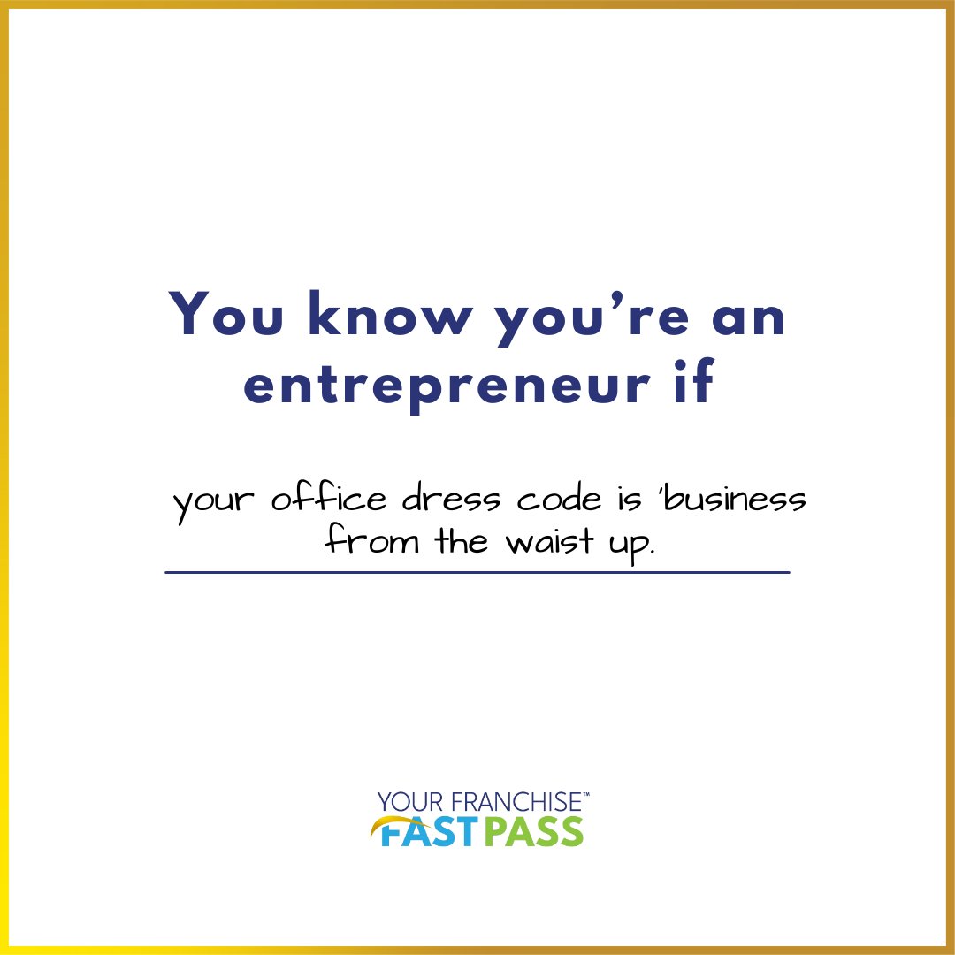 franchisefast's tweet image. Fill in the blank and let&apos;s share some laughs! 😄 

&apos;You know you&apos;re an entrepreneur when ____________.&apos; 👔💡 

#EntrepreneurHumor #EntrepreneurLife #FillInTheBlank #YourFranchiseFastPass #FranchiseAdvisor #Entrepreneurship