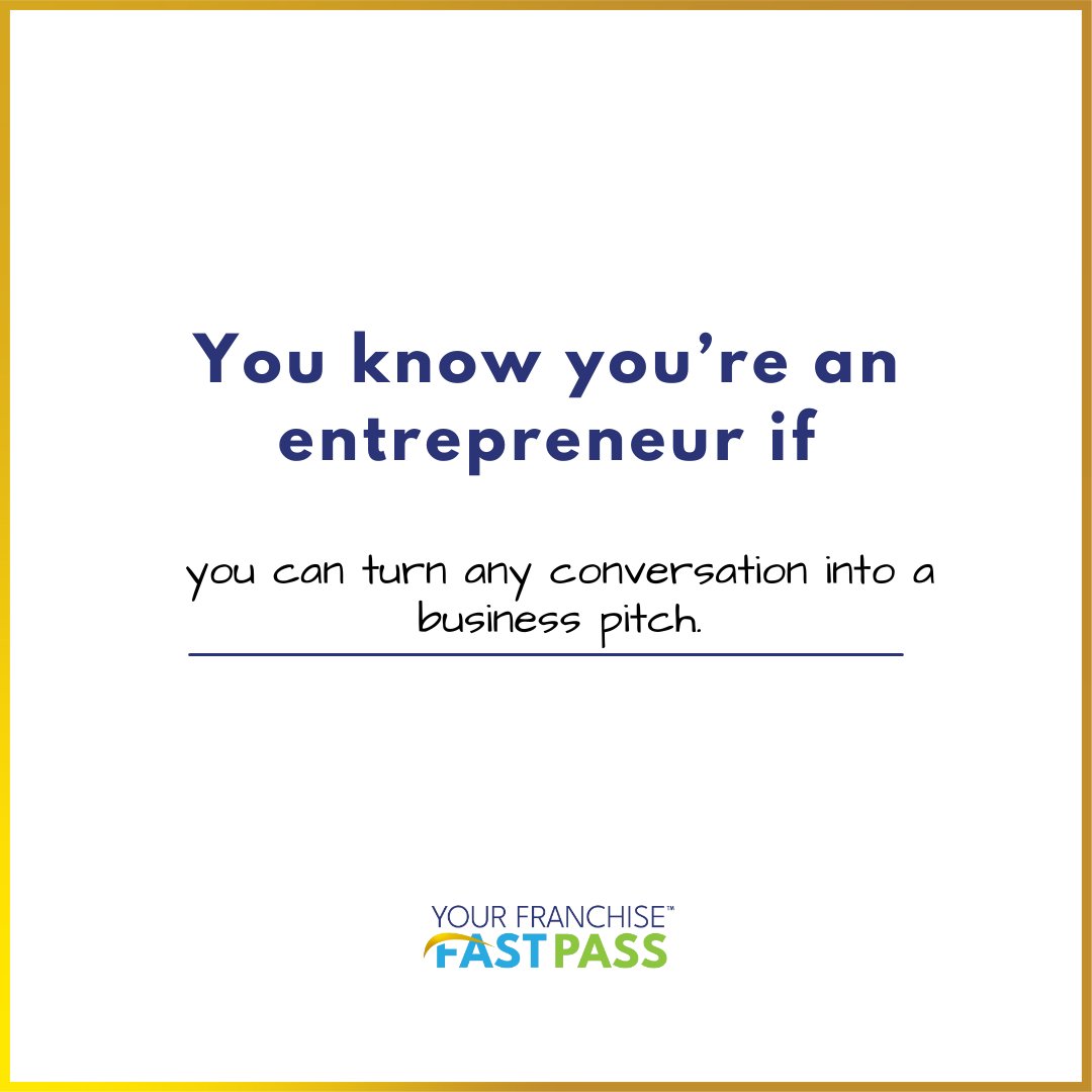 franchisefast's tweet image. Fill in the blank and let&apos;s share some laughs! 😄 

&apos;You know you&apos;re an entrepreneur when ____________.&apos; 👔💡 

#EntrepreneurHumor #EntrepreneurLife #FillInTheBlank #YourFranchiseFastPass #FranchiseAdvisor #Entrepreneurship