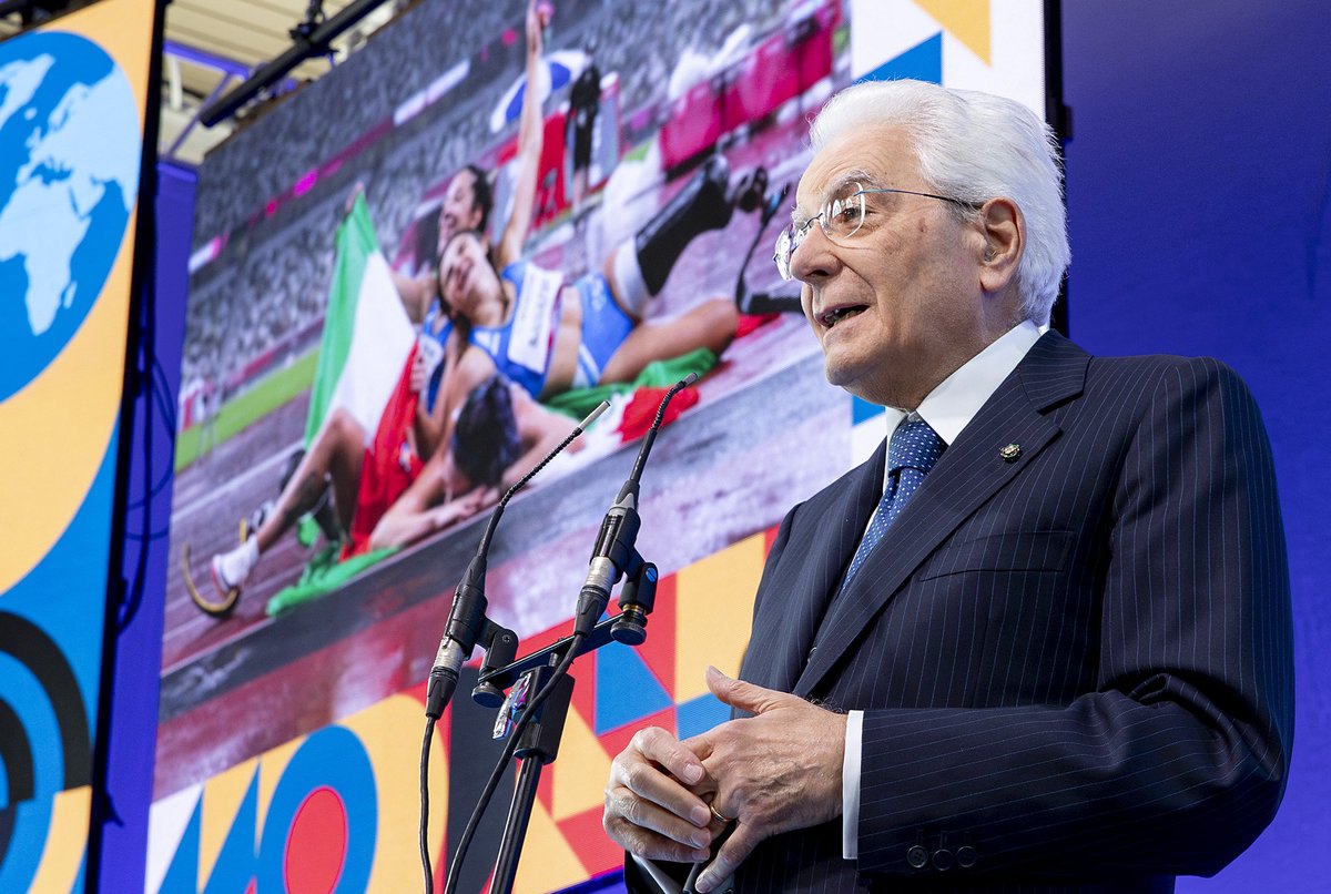#Taranto, Il Presidente #Mattarella inaugura il Festival della cultura #paralimpica 

Il video: youtu.be/NbyViZ8jNQ4?si…