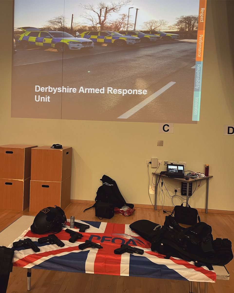 Yesterdays we gave a presentation to all 5 year groups at Bolsover school highlighting the work Derbyshire Police do, but also the dangers associated carriage of knives and replica firearms. Thanks to the North Engagement Team we delivered this message to over 900 pupils.